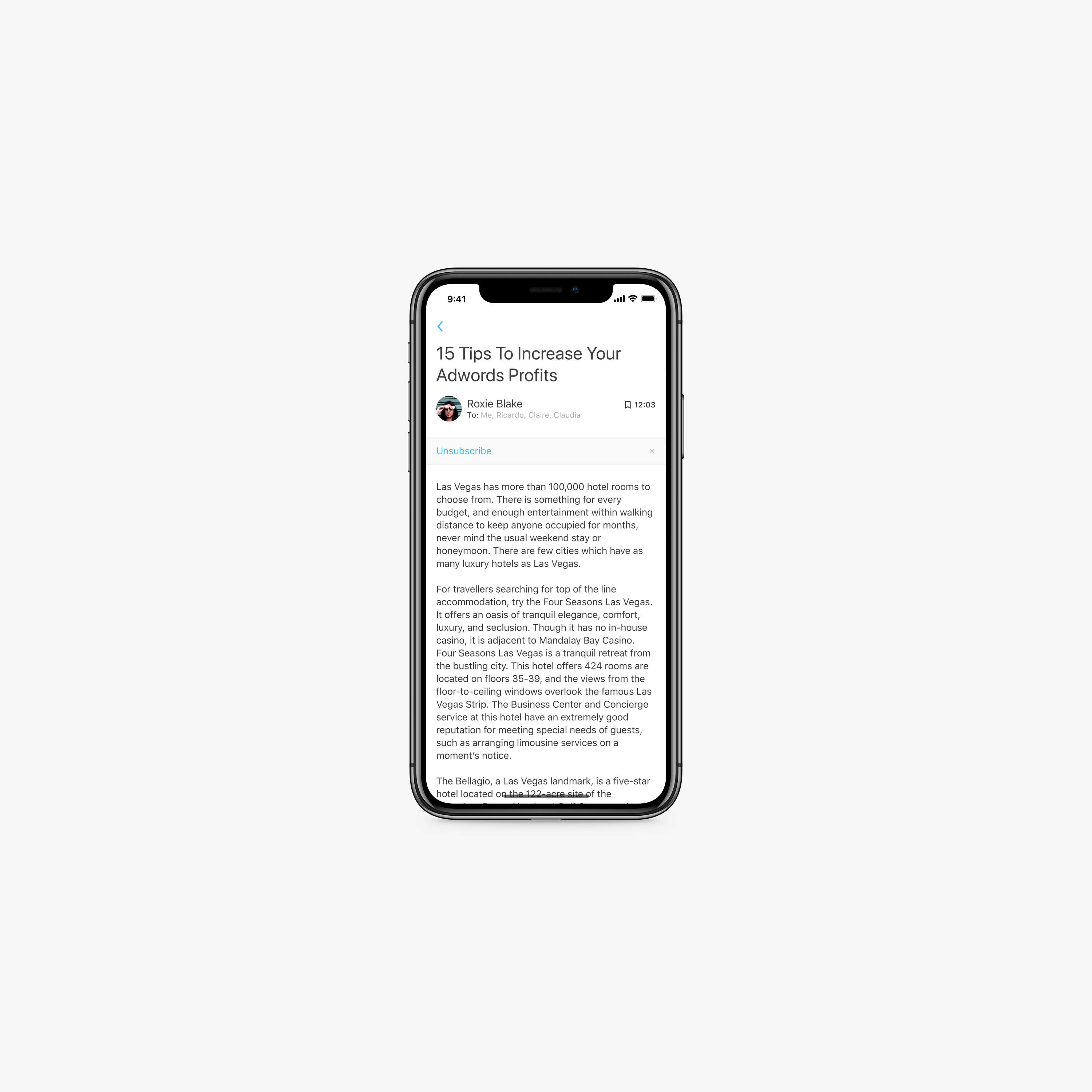 Mail Simple for iOS by Jonny Belton
