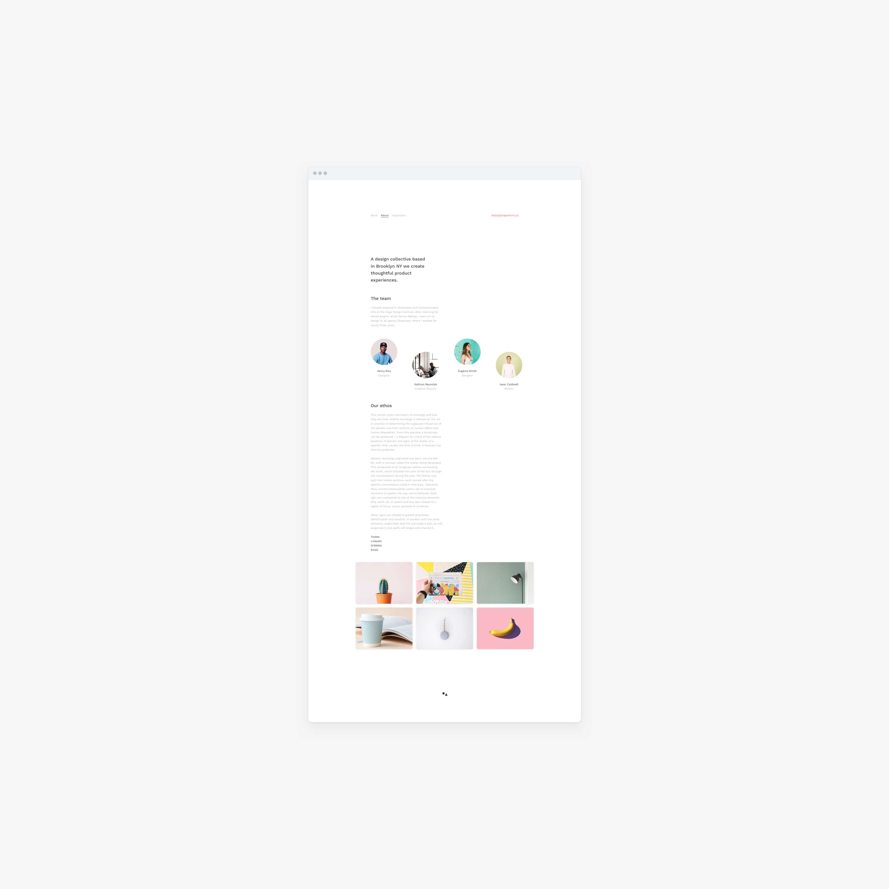 Shapeform.co Themes for content creators by Jonny Belton