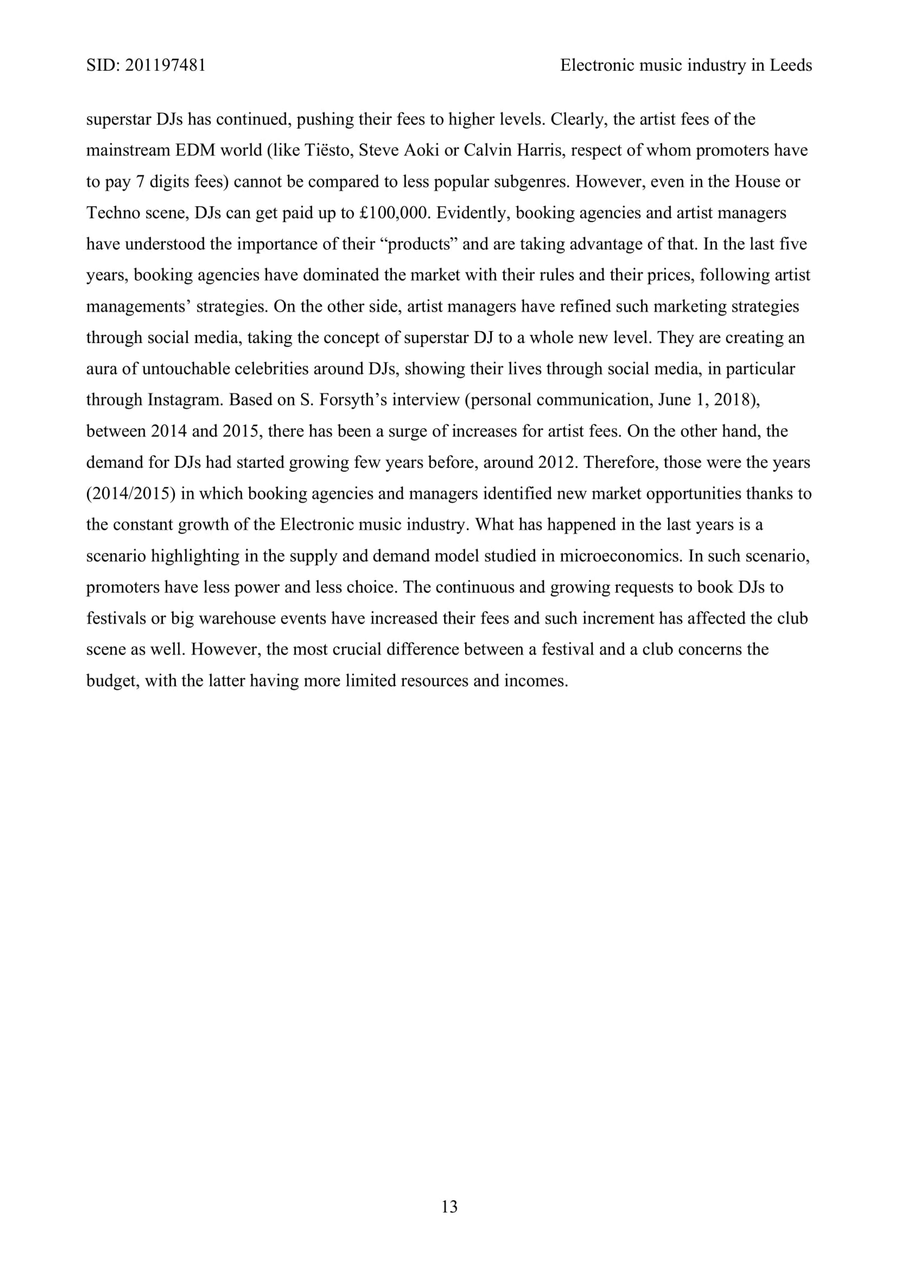 Electronic music industry in Leeds: an overview from the inside by Nunzia Cozzolino