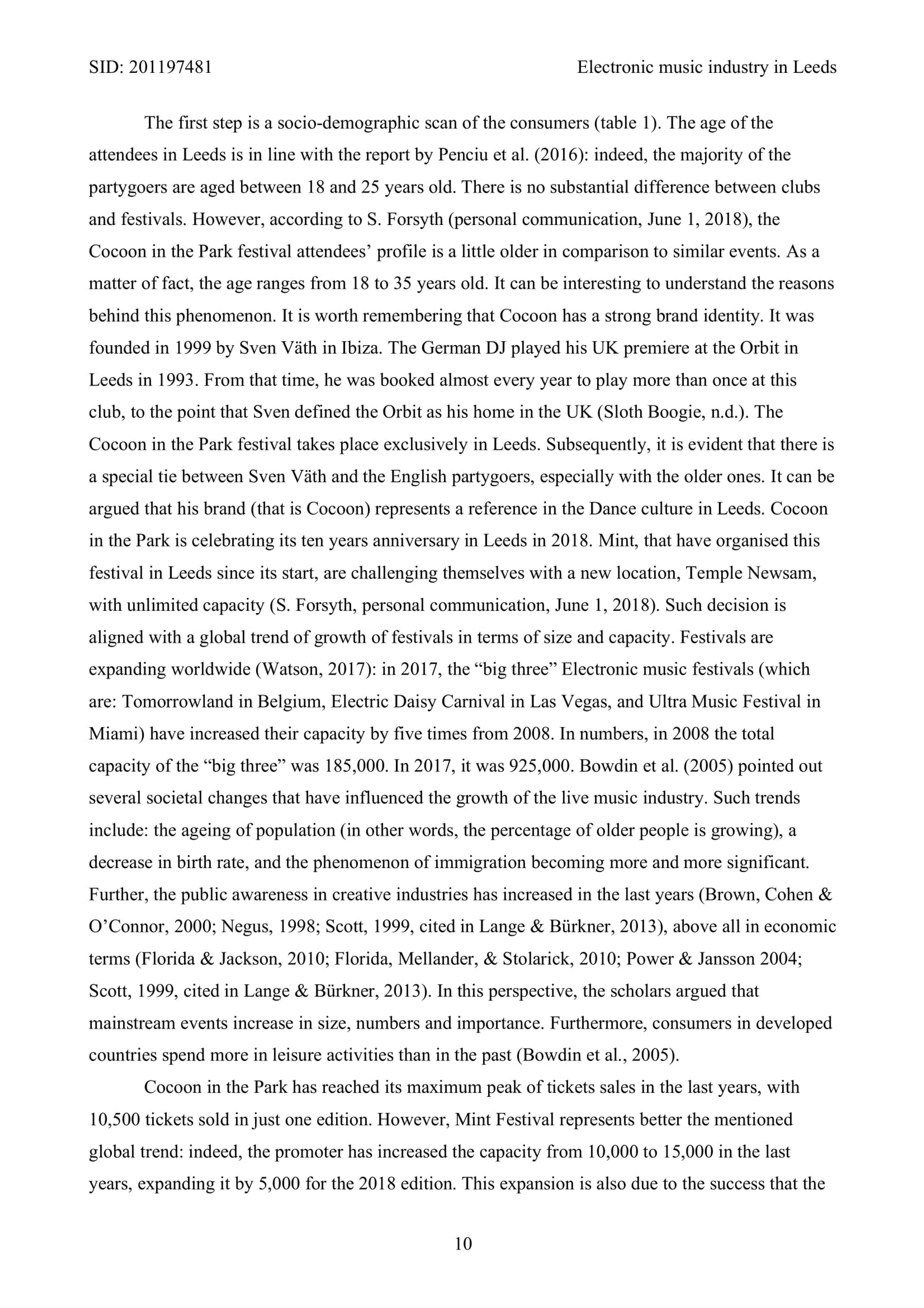 Electronic music industry in Leeds: an overview from the inside by Nunzia Cozzolino
