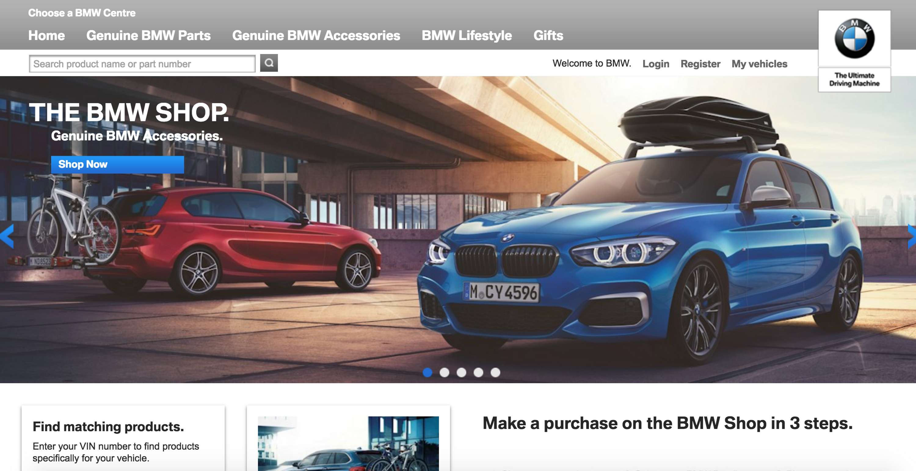 Bmw Shop Uk Mini Shop Uk The Dots