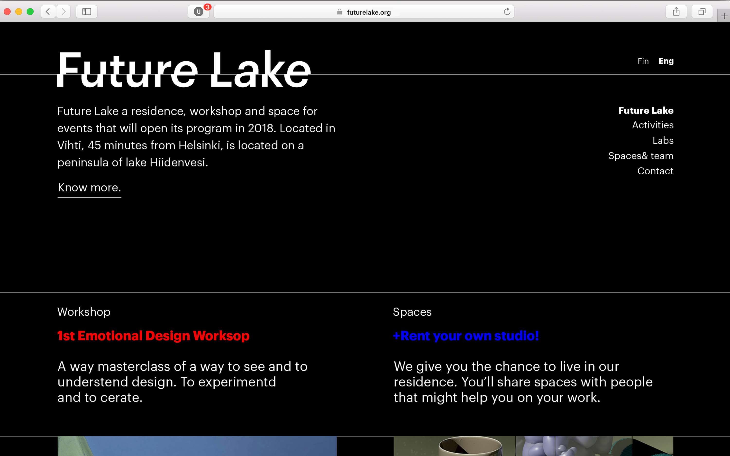 Future Lake by Maria Almeida