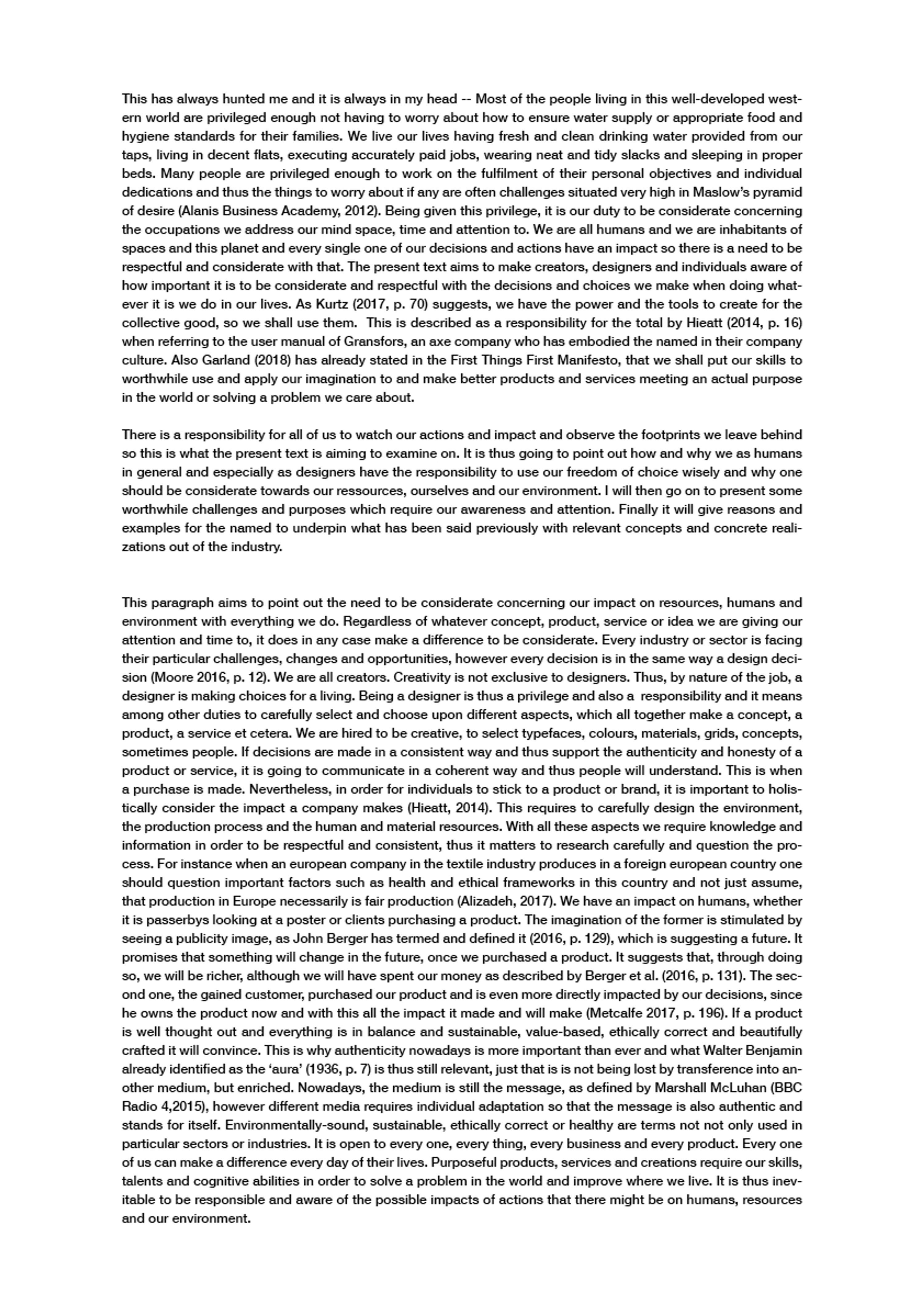 ESSAY WRITING by Simone Meissl