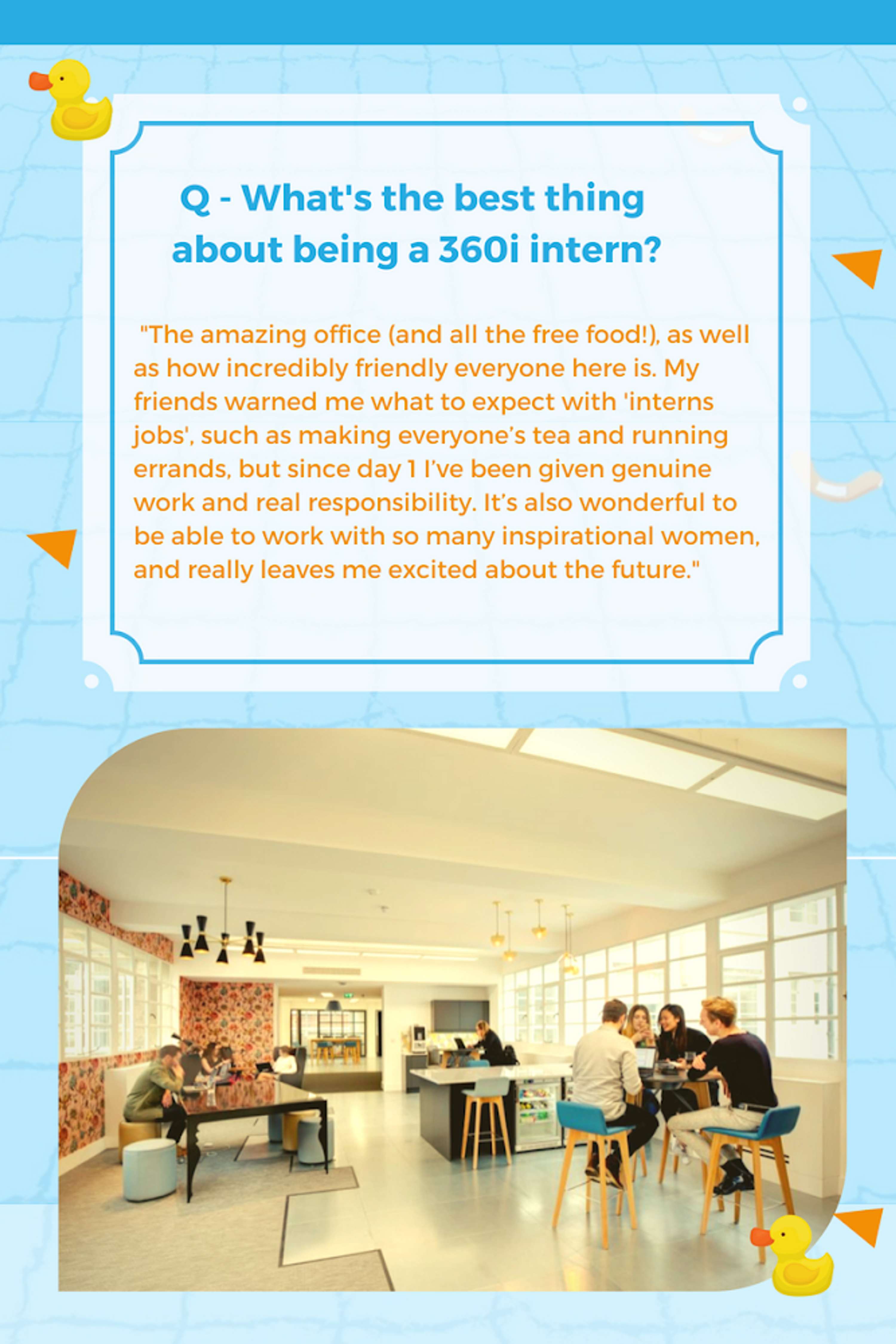 360i Summer Pool Internship by Dentsu Aegis Network