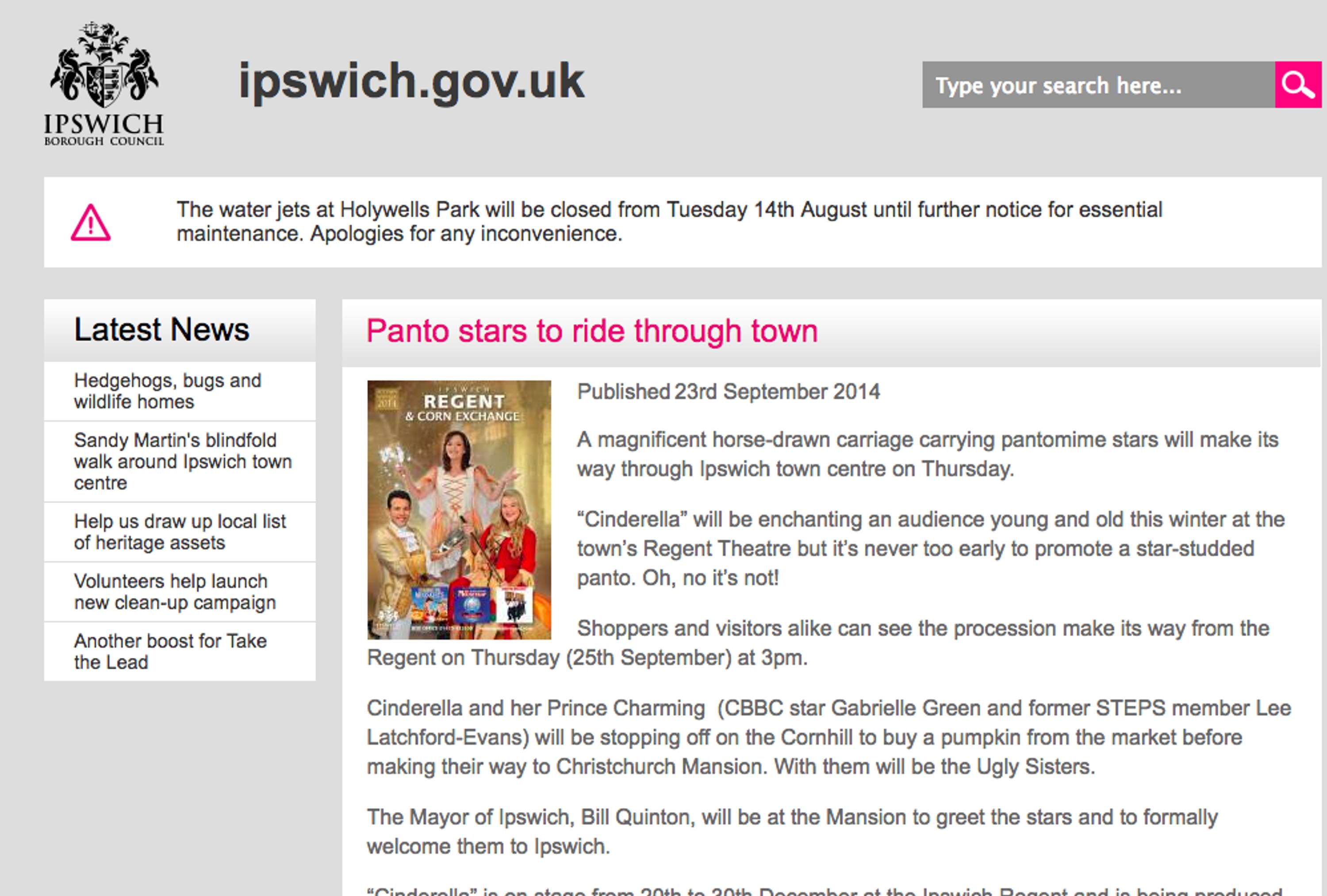 Ipswich Borough Council: Event coverage by Anna Dobbie