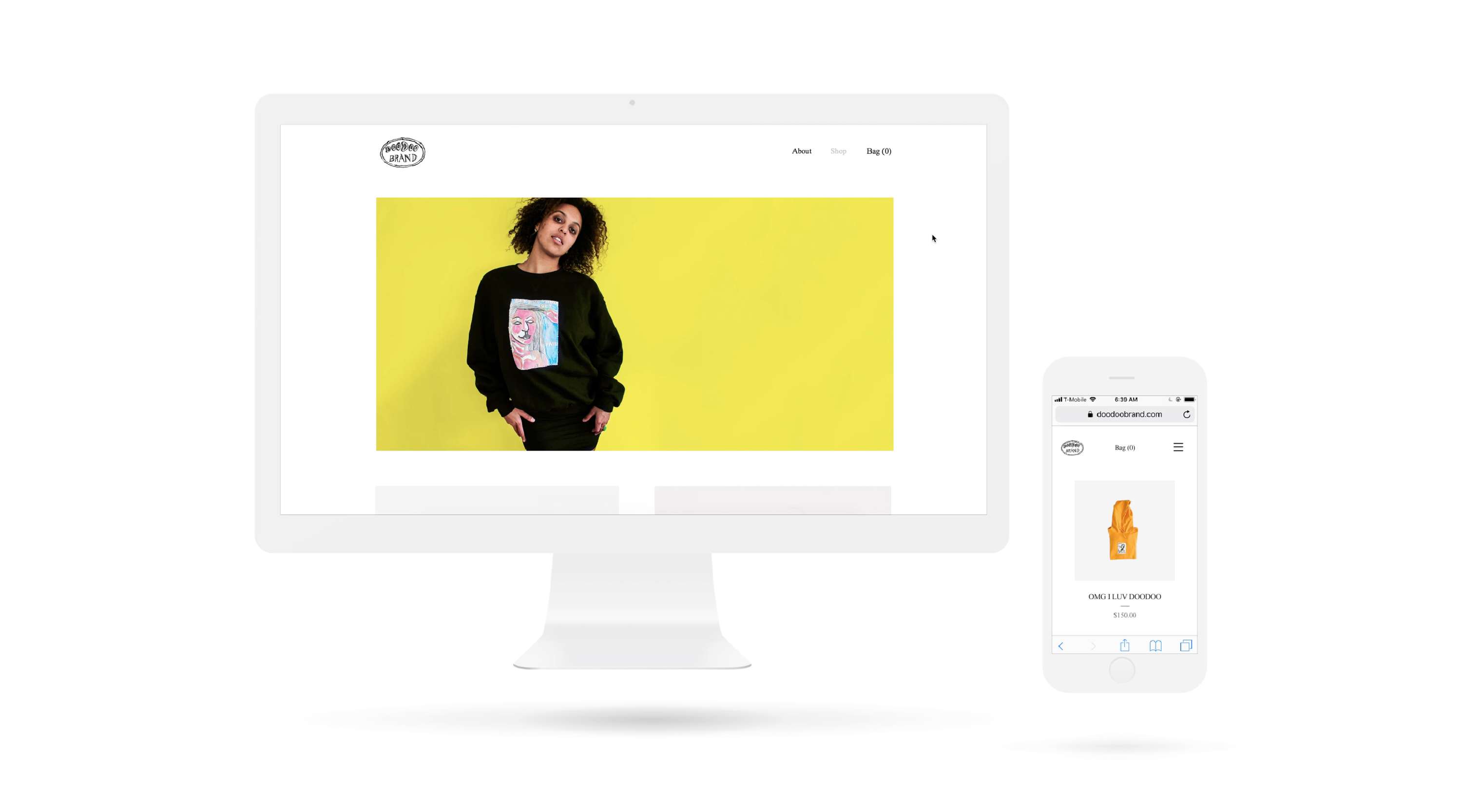 DDB E-Commerce Website Design by Clio Dill