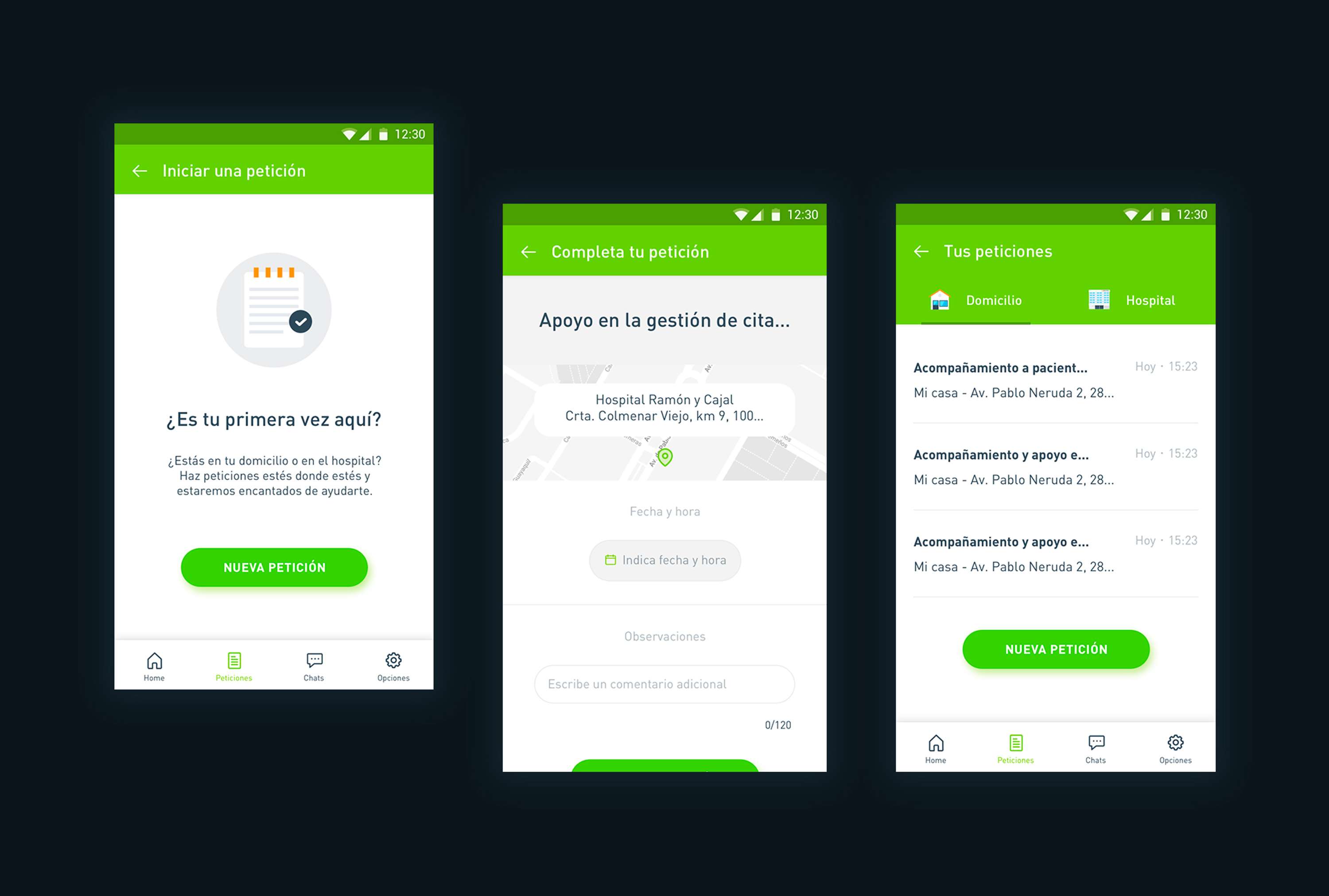 UX/UI Mobile App against cancer by Raquel Sacristán Risueño