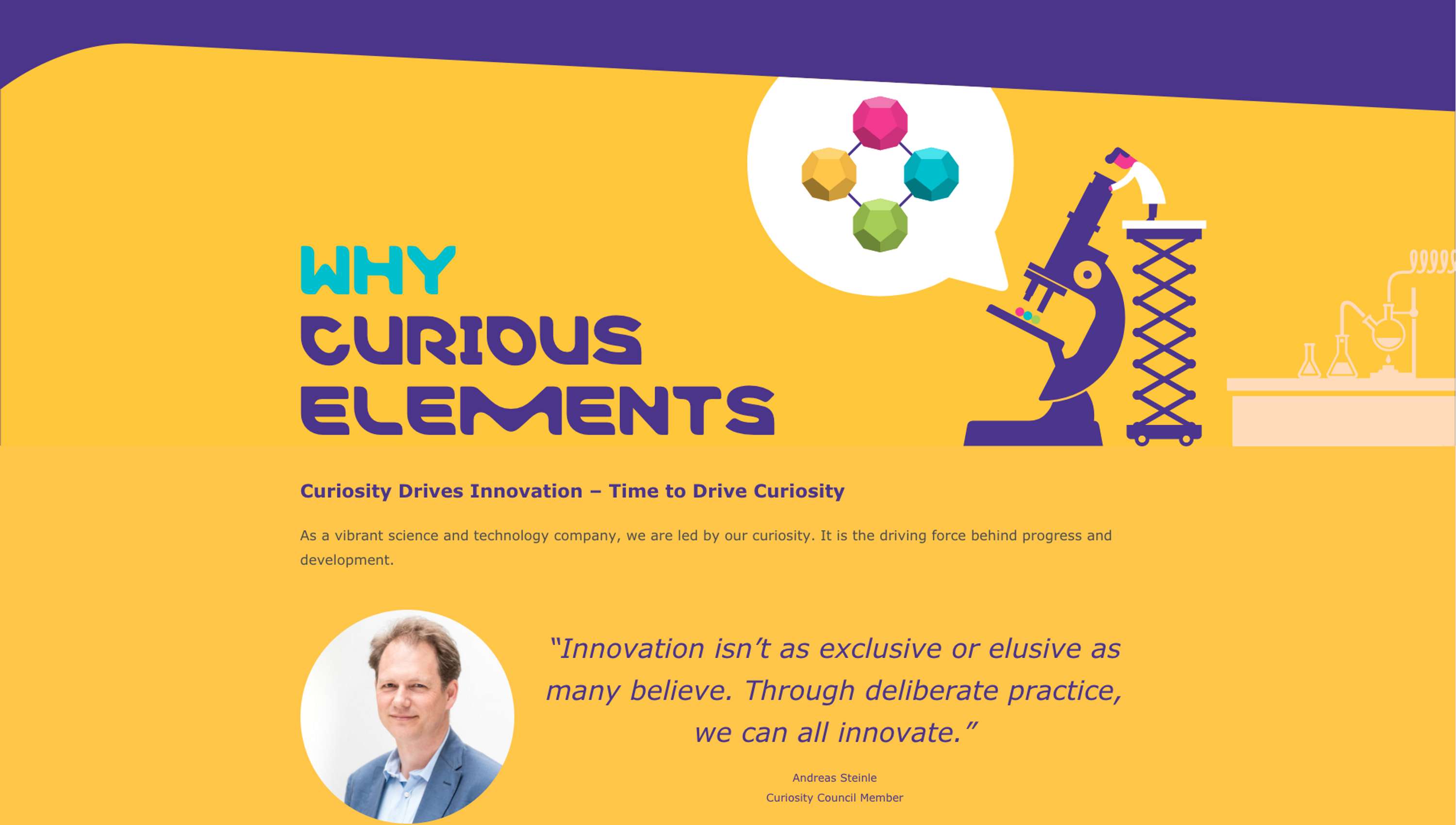 Merck – Curious Elements by Paul Taggart