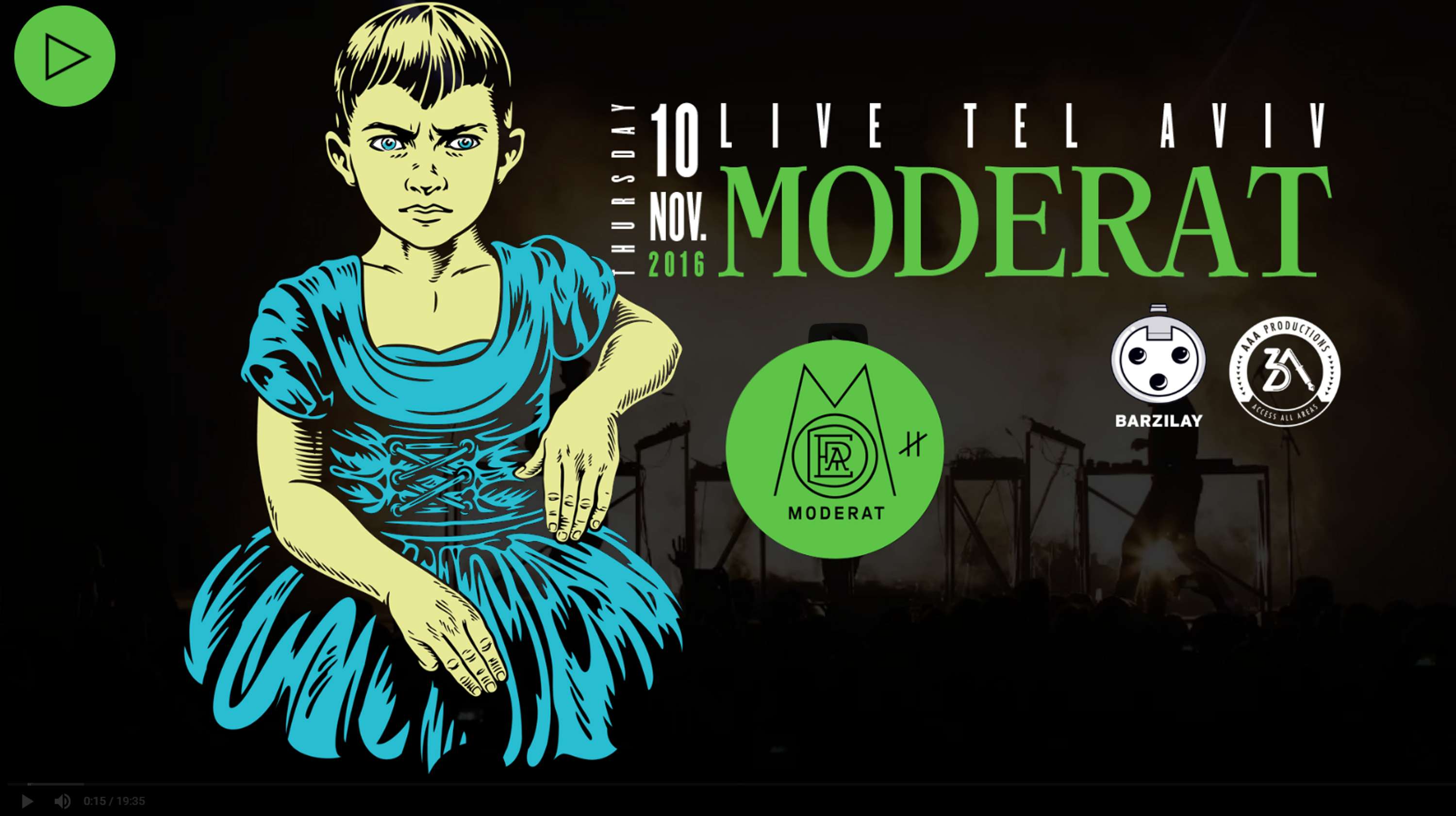 MODERAT live in tel aviv by yaron amor