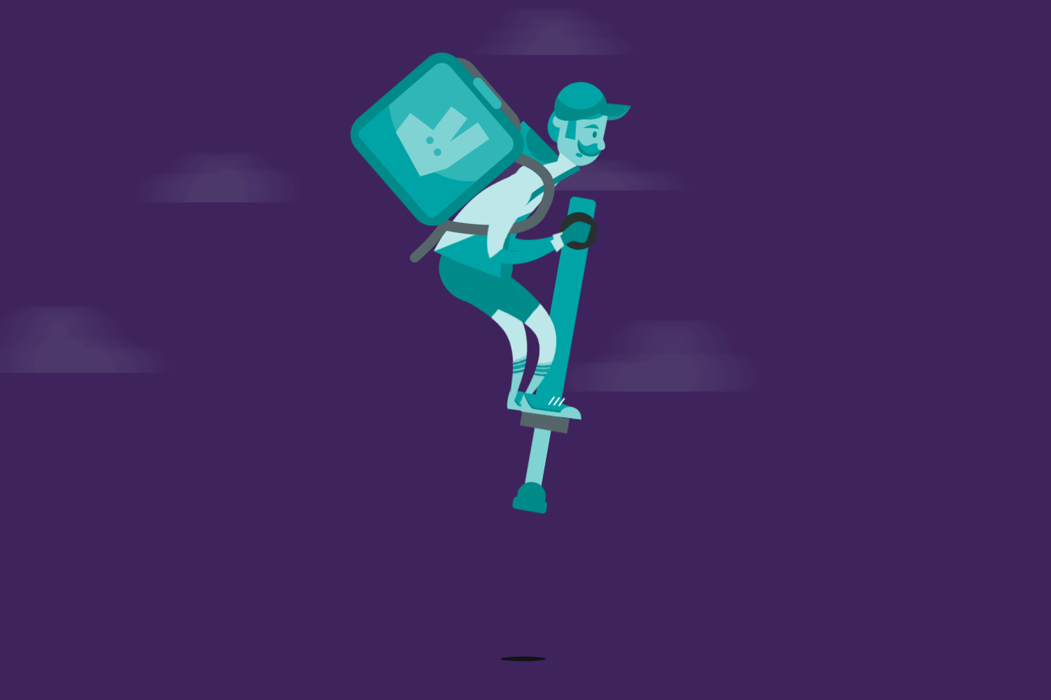Deliveroo – Express Delivery by Dan Haigh