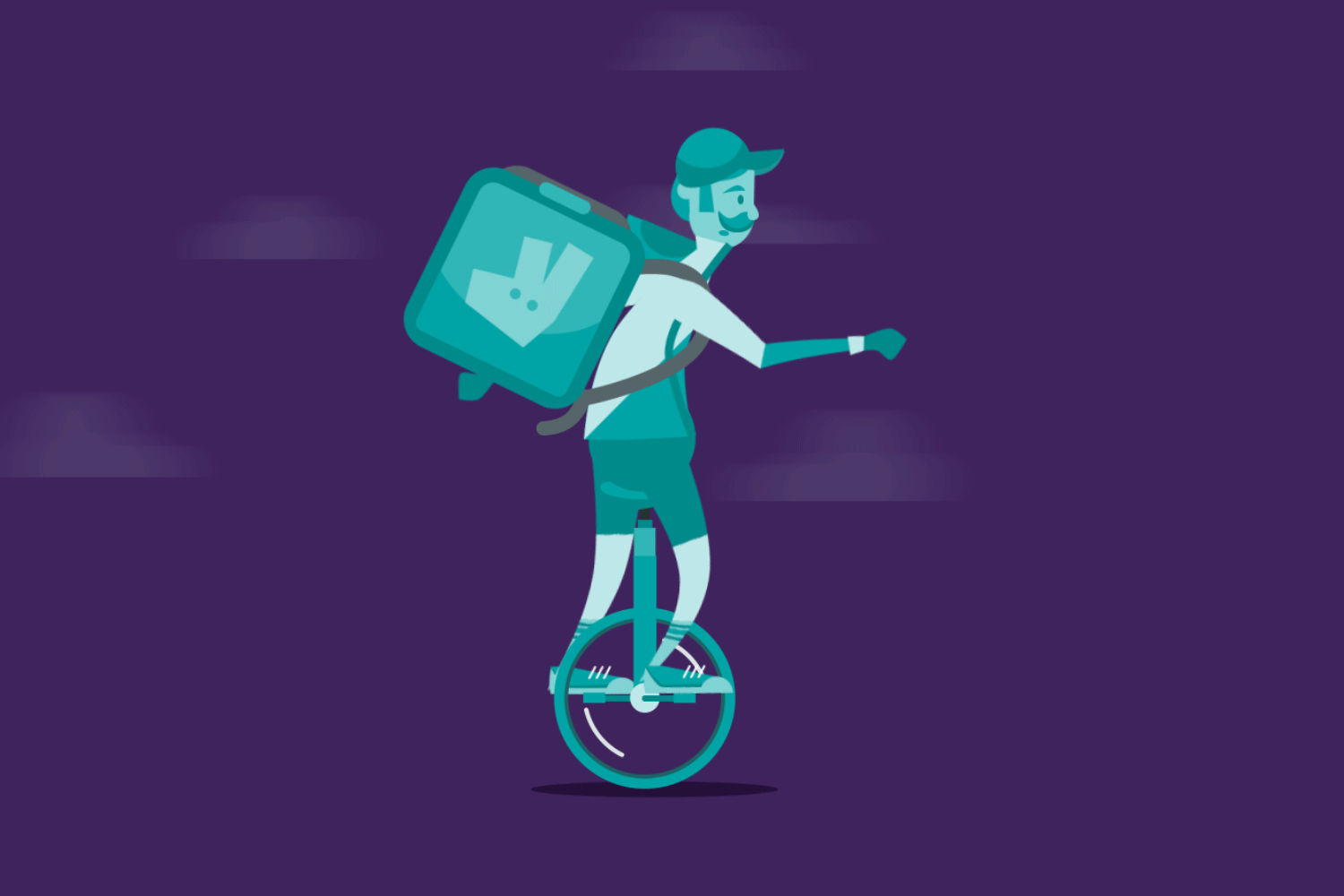 Deliveroo – Express Delivery by Dan Haigh