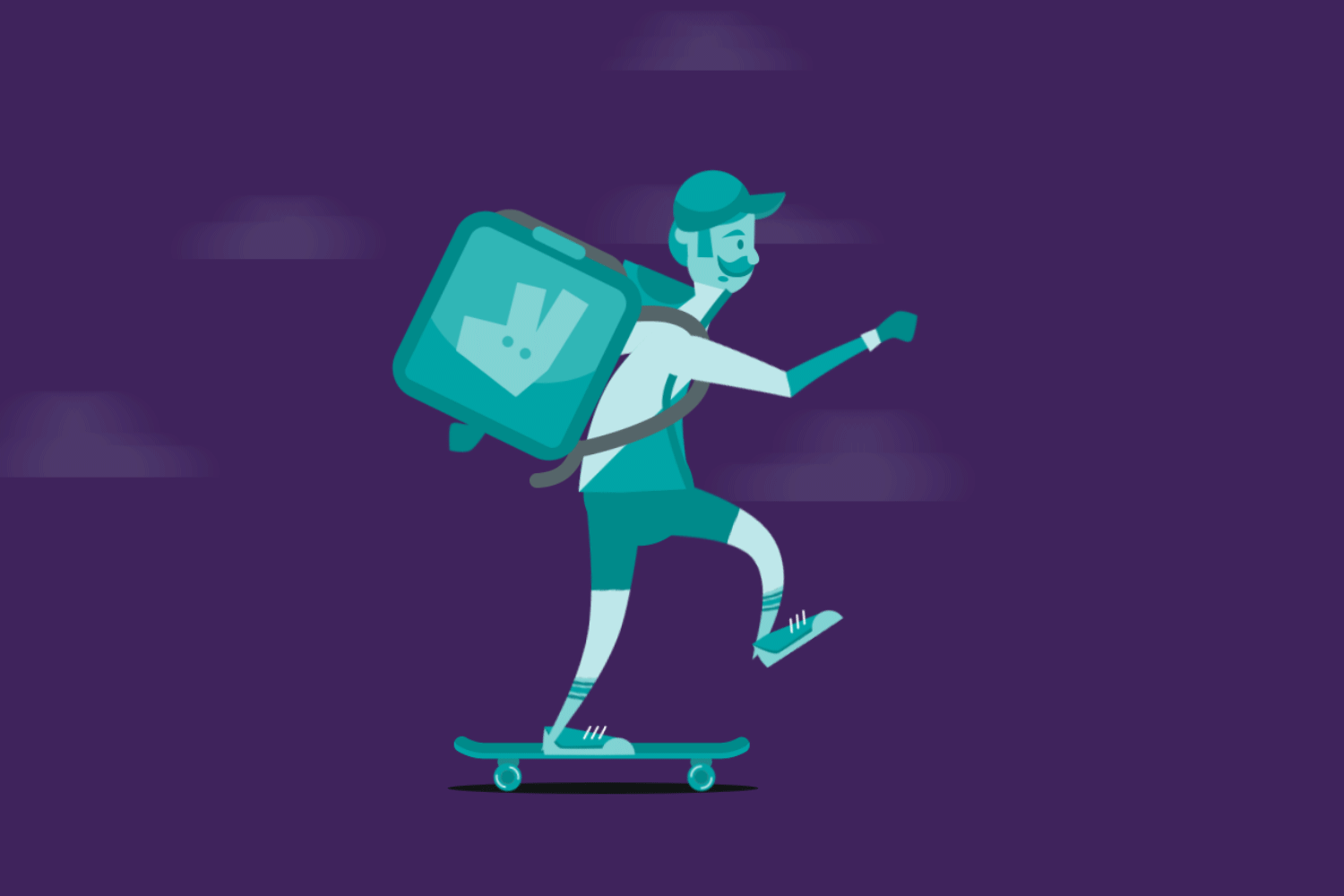 Deliveroo – Express Delivery by Dan Haigh