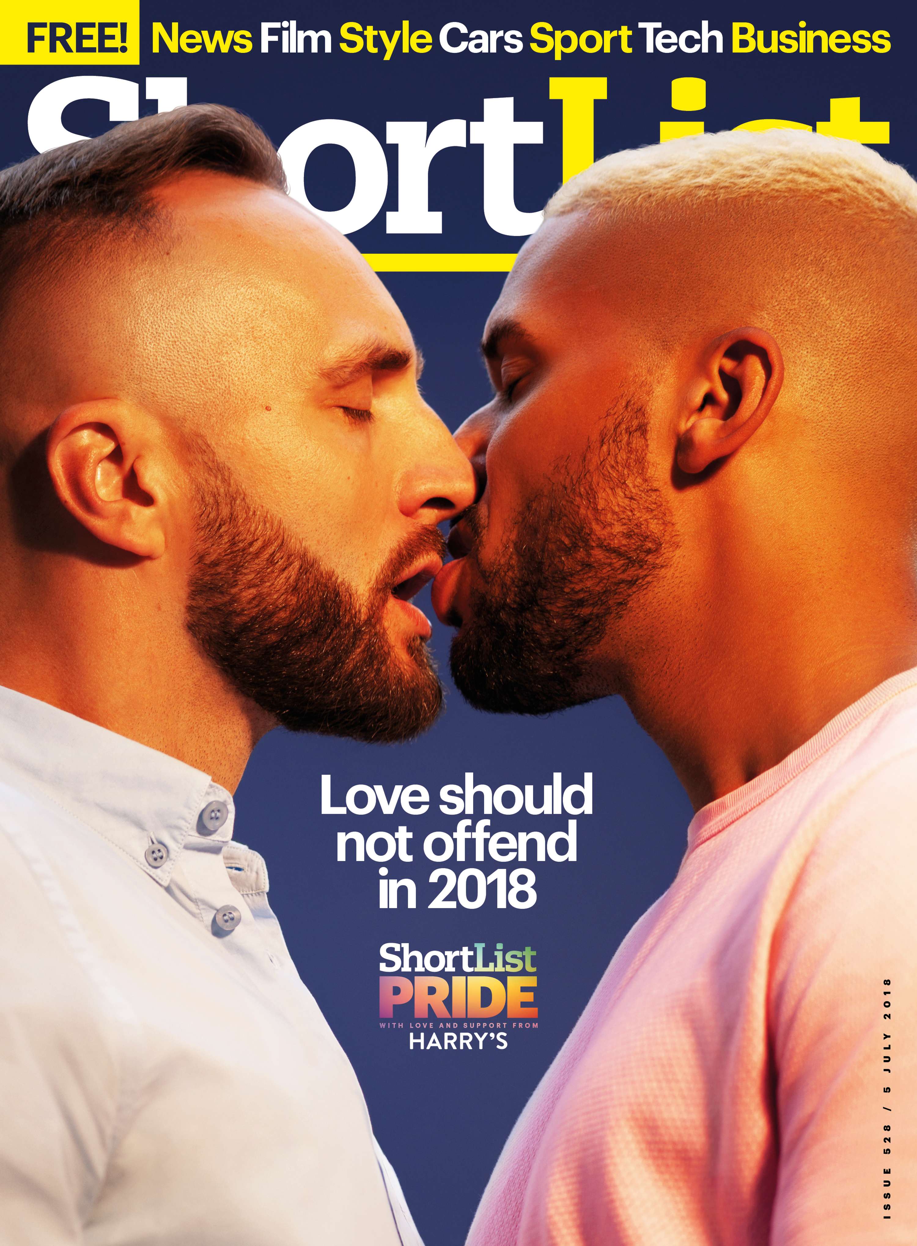 Shortlist Magazine - Pride issue by Craig Benson