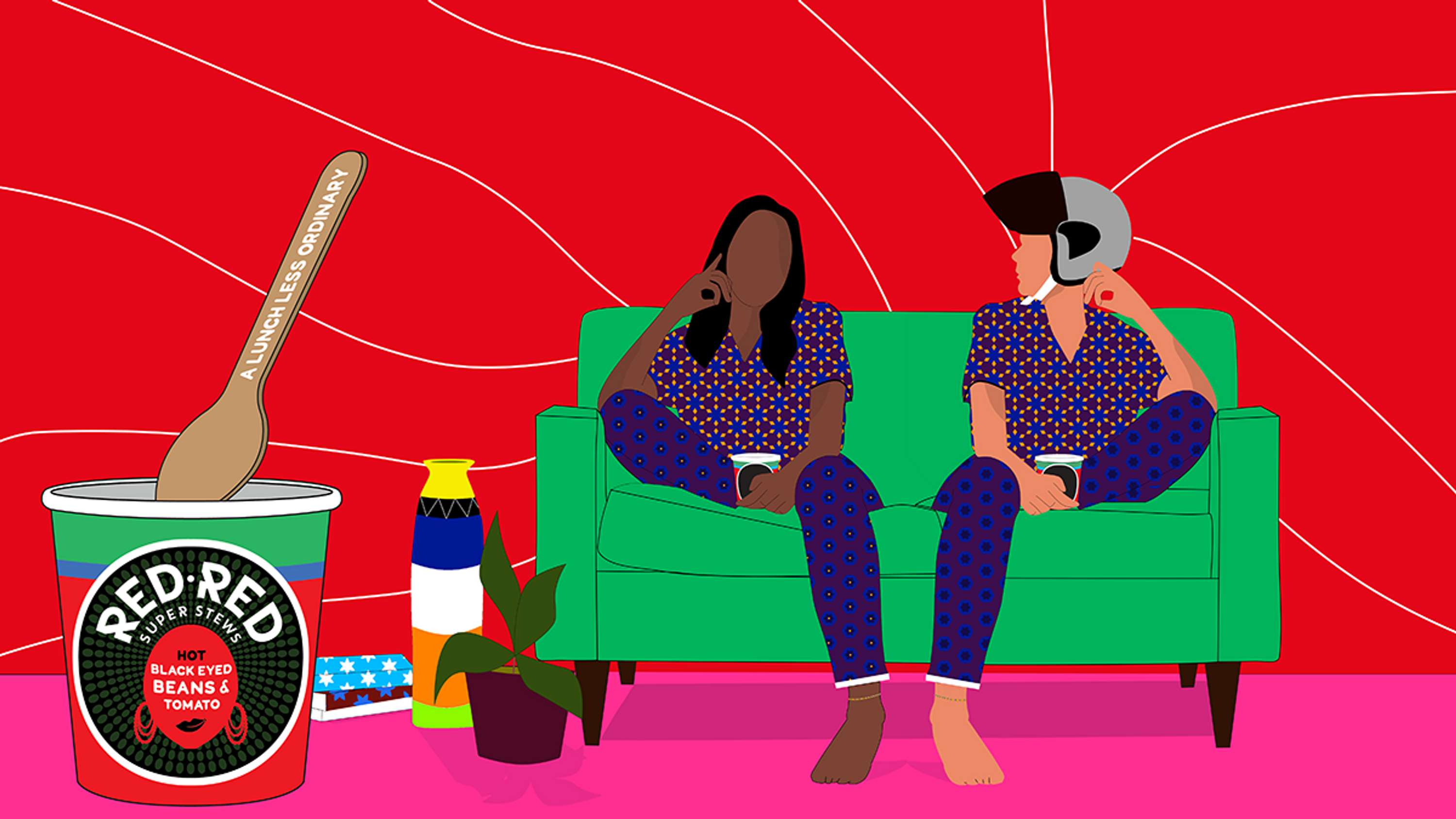 Red Red launch campaign by BetterShared