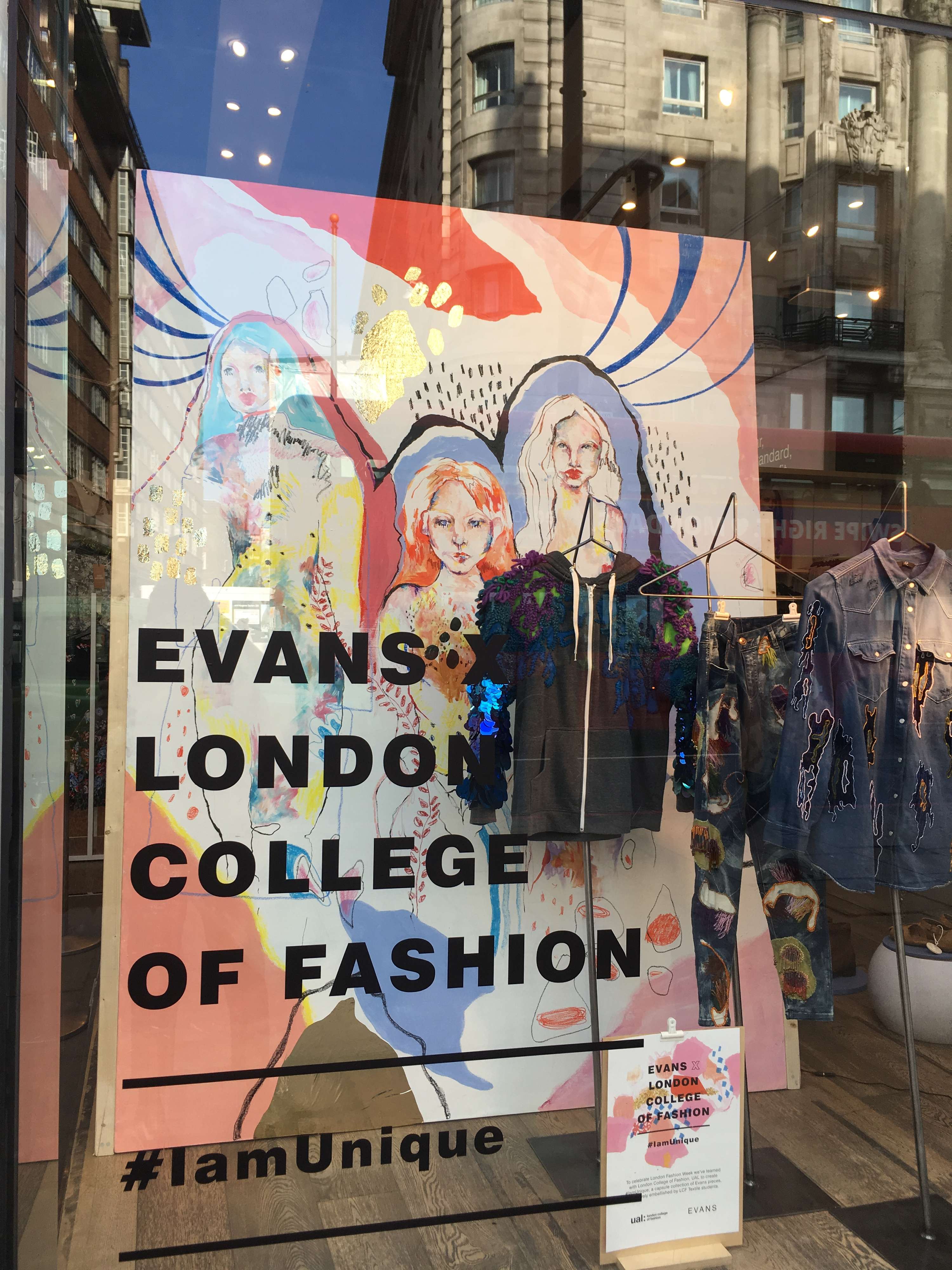 LCF x Evans #IamUnique by Amber Young