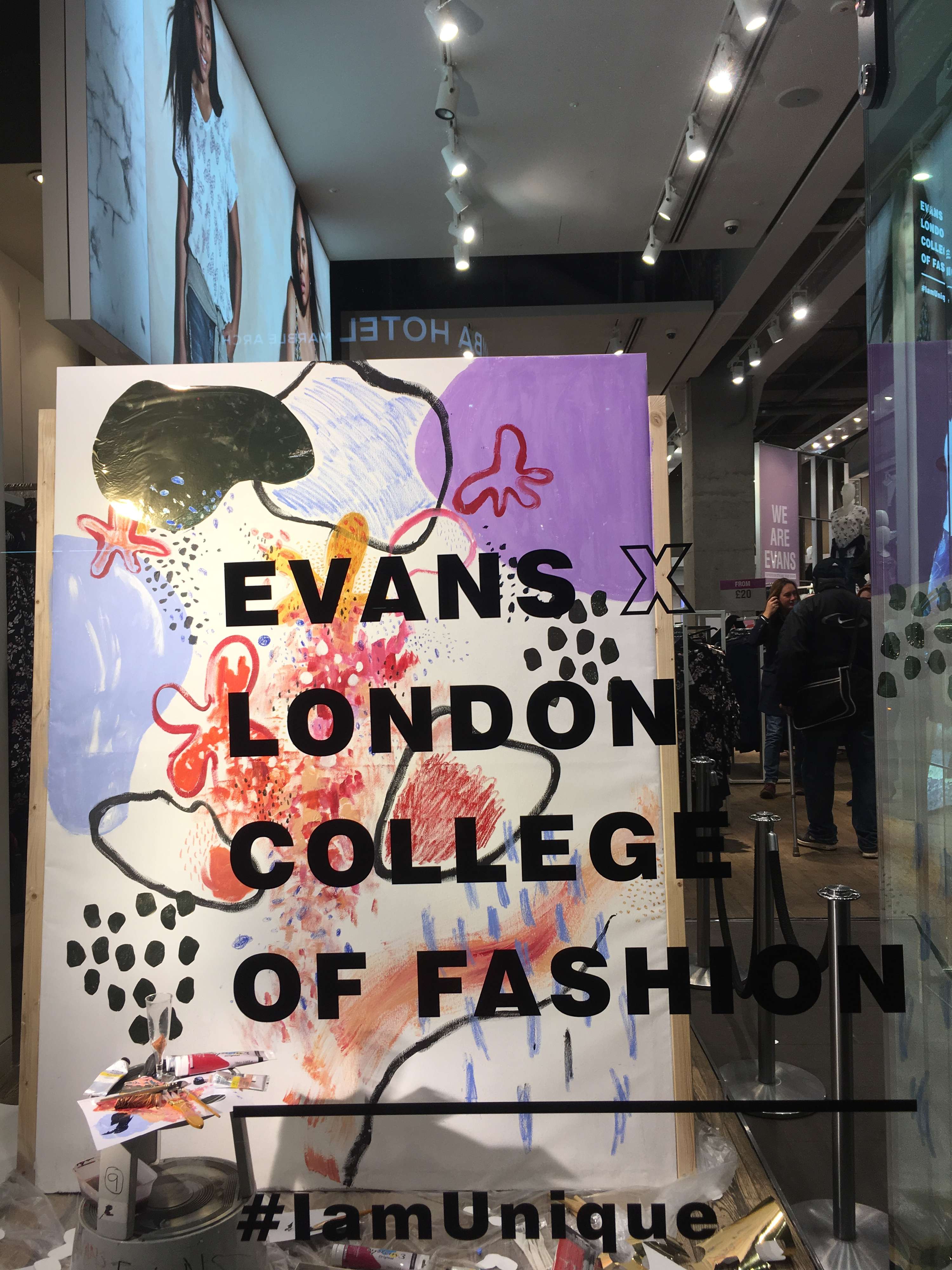 LCF x Evans #IamUnique by Amber Young
