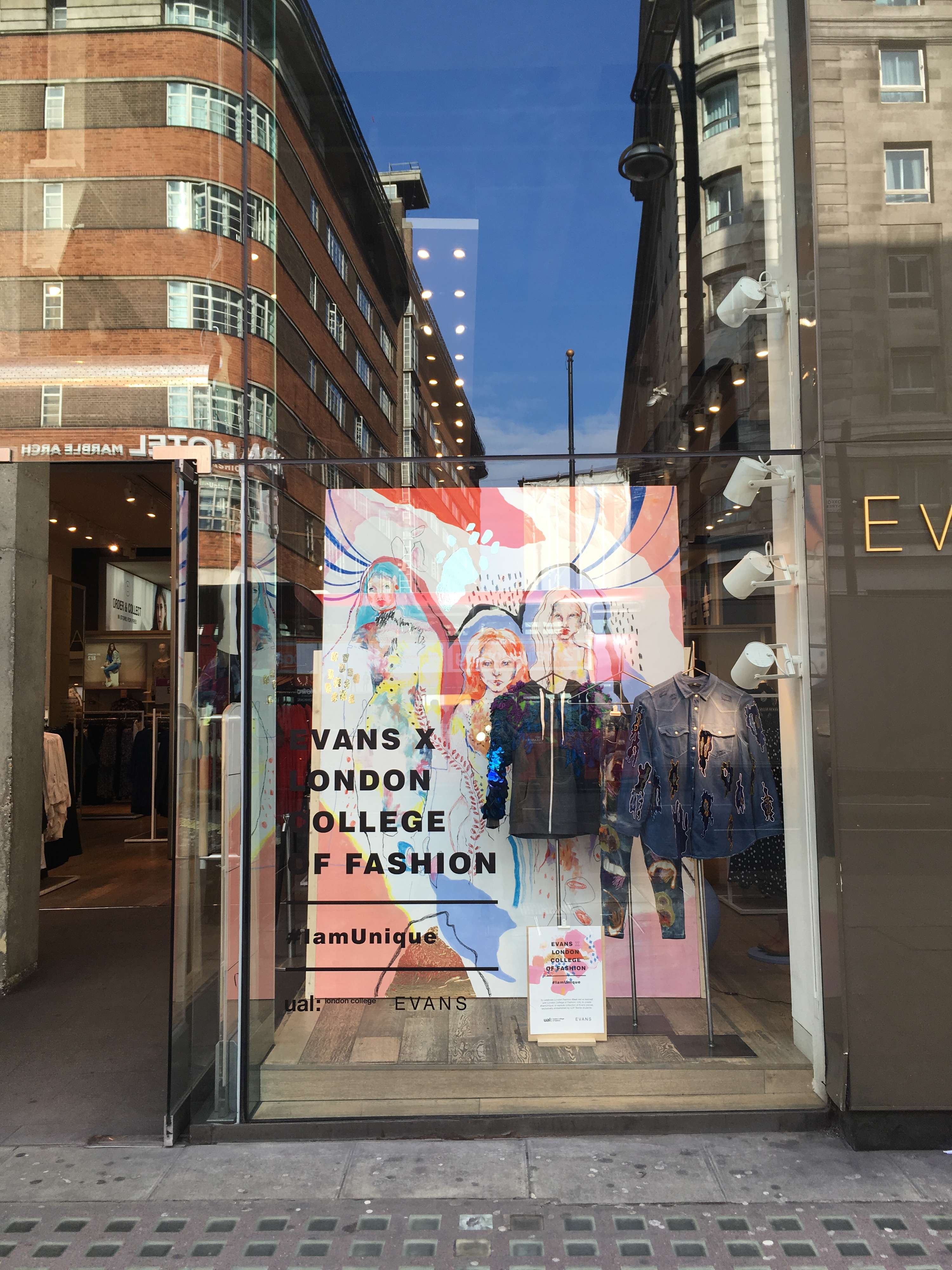 LCF x Evans #IamUnique by Amber Young