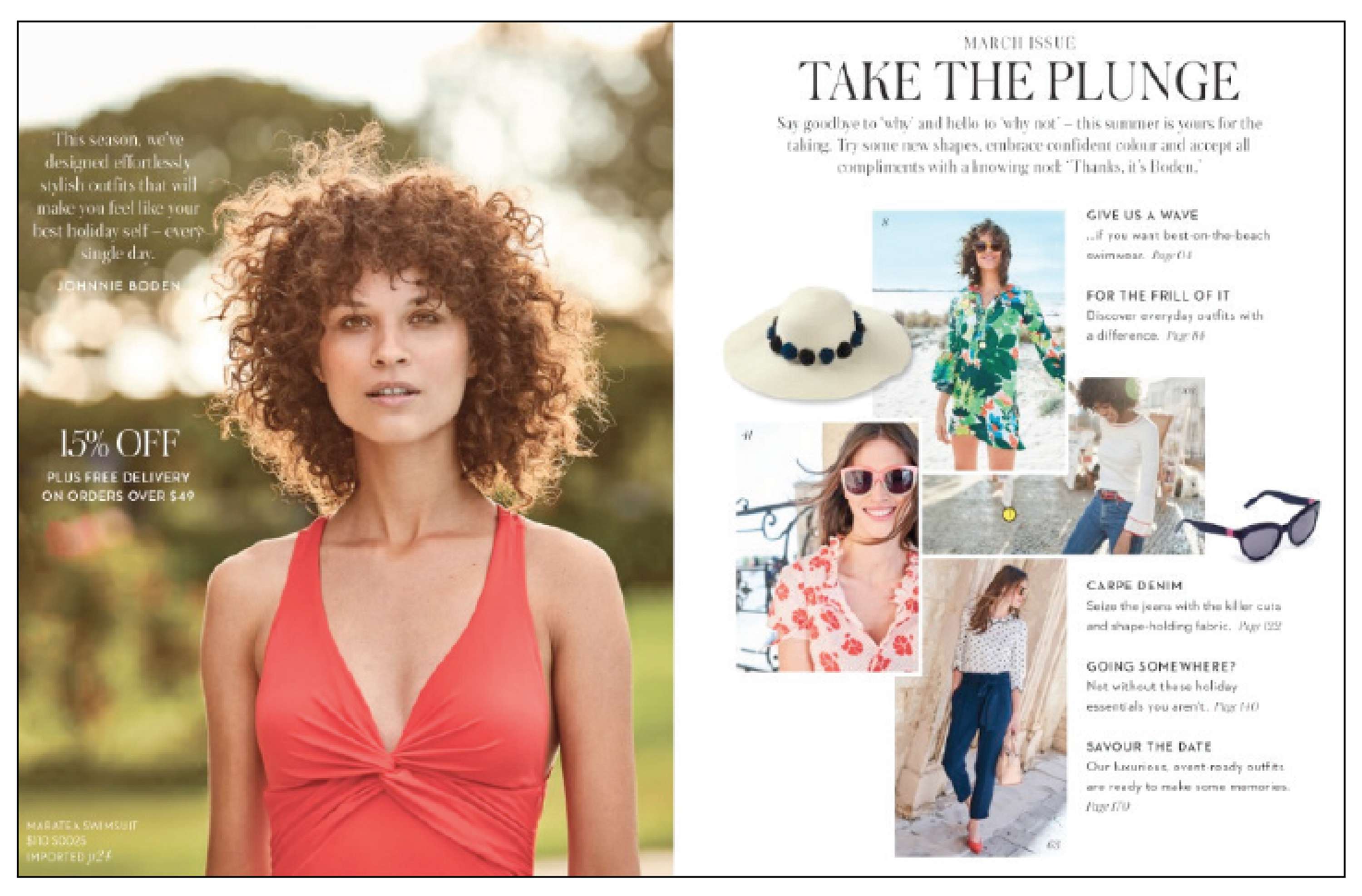 Boden SS18 Jump in campaign by Kate Hilton