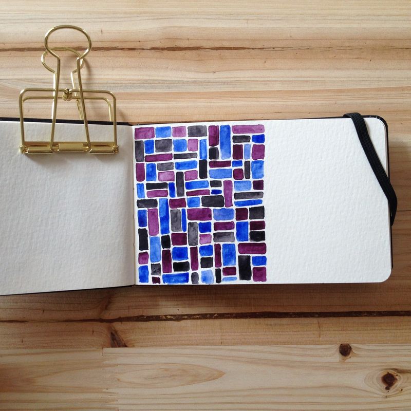 Moleskine sketchbook No. 6 by Sarah Patel