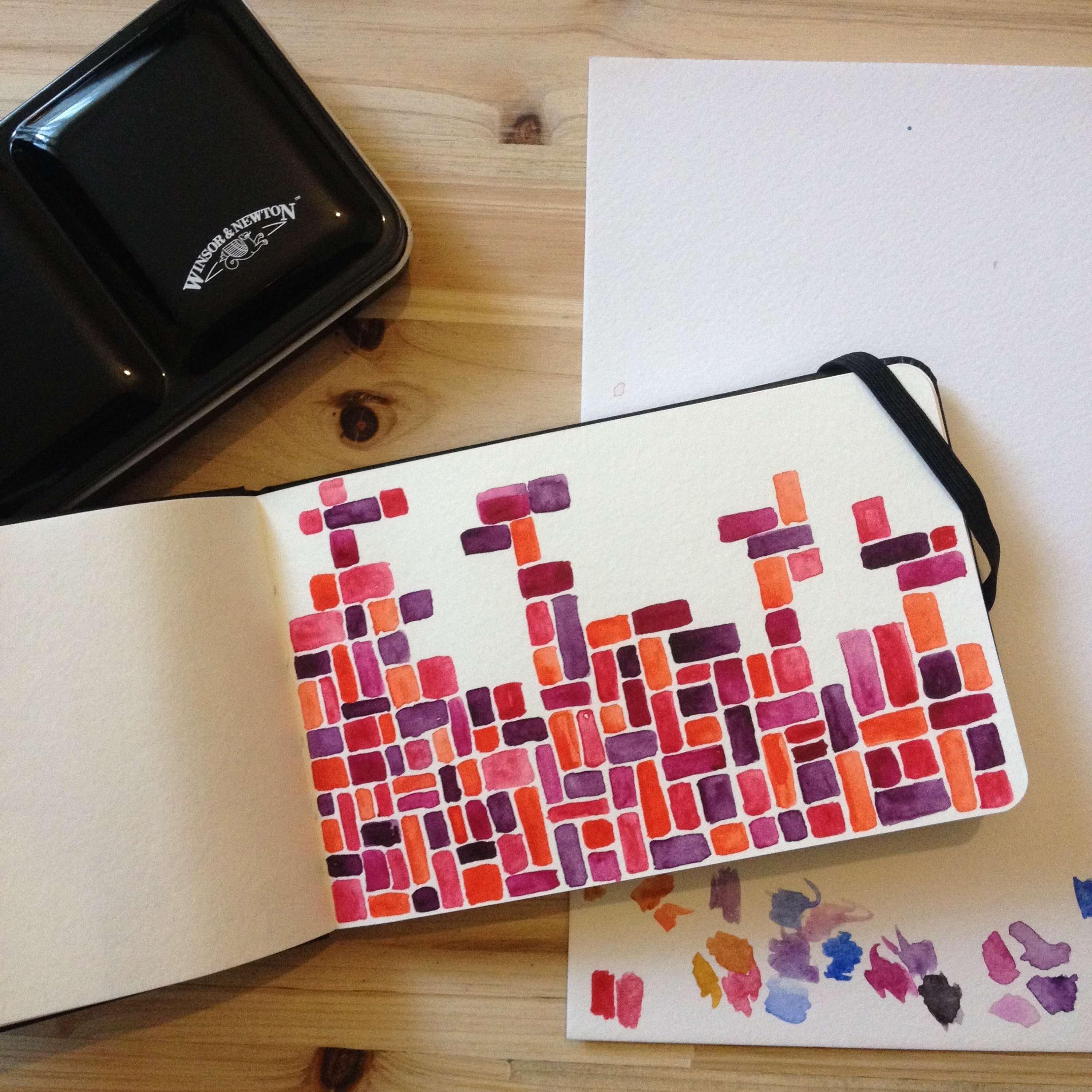 Moleskine sketchbook No. 6 by Sarah Patel