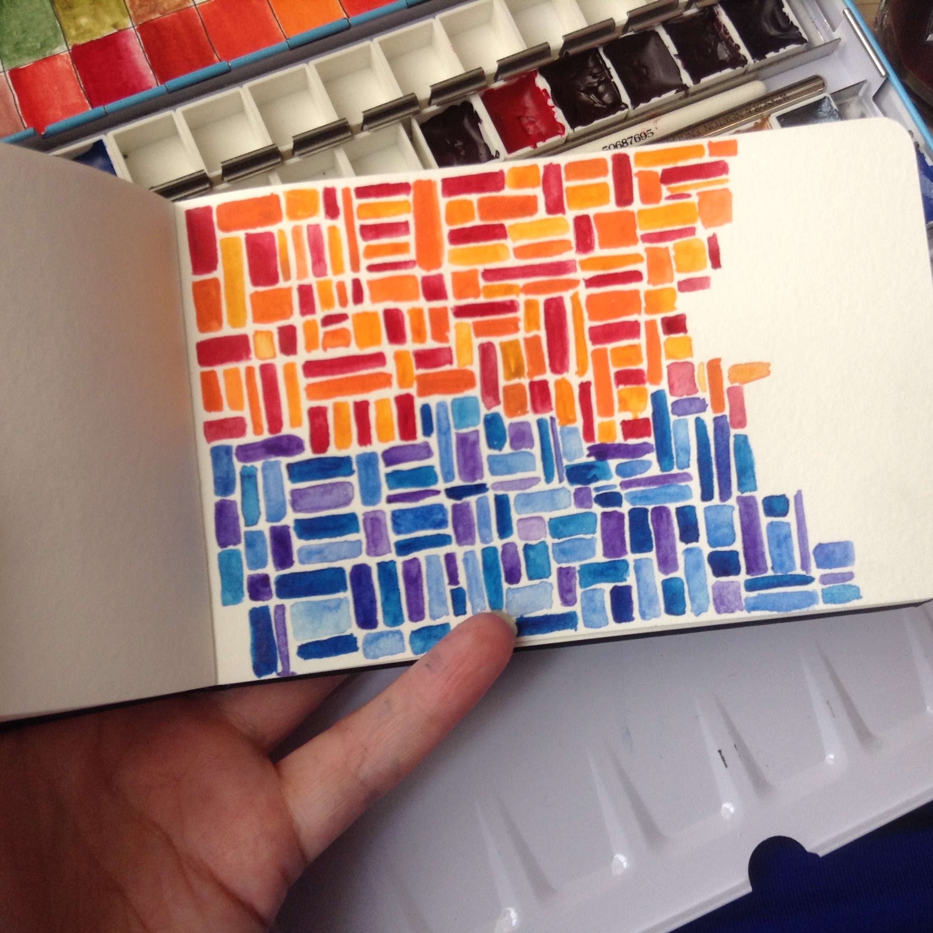 Moleskine sketchbook No. 6 by Sarah Patel