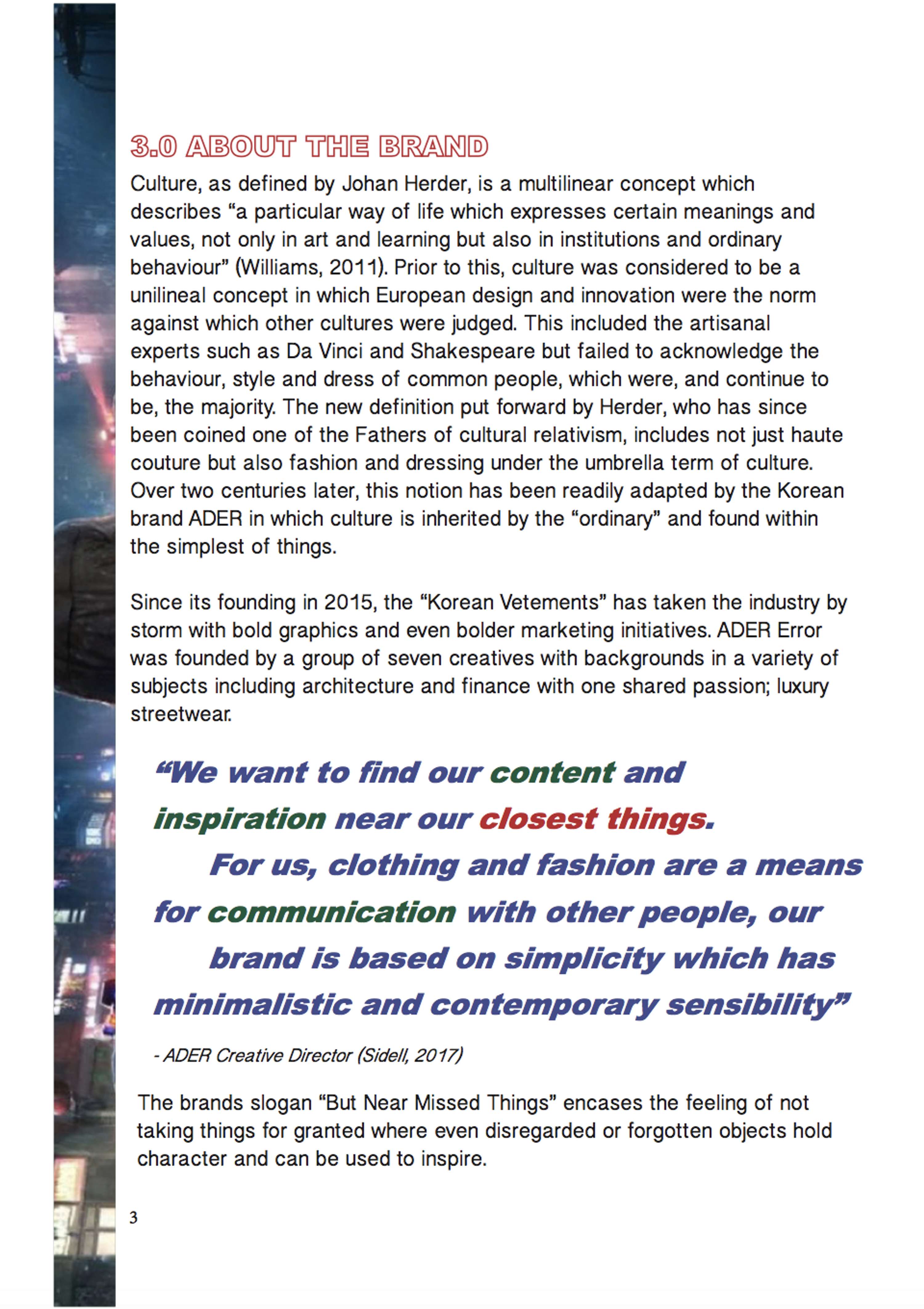 Marketing and Promotion Final Year Project - Ader x Blade Runner Marketing Proposal by Yra Lougheide-Camejo