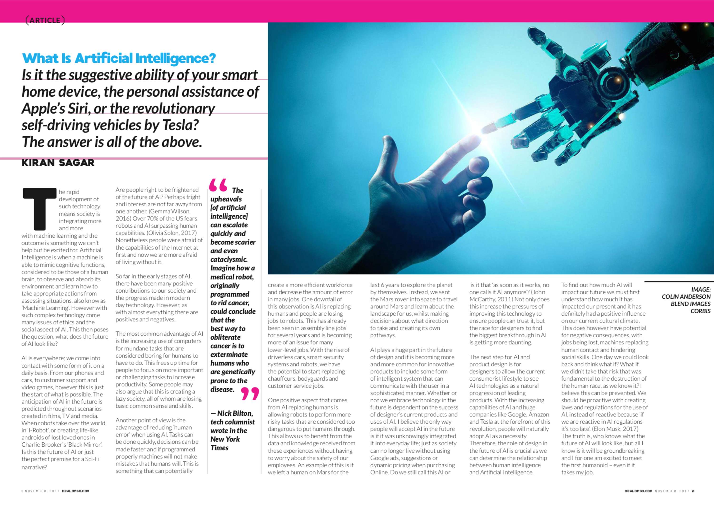 How Will Artificial Intelligence Impact Our Future? by Kiran Sagar