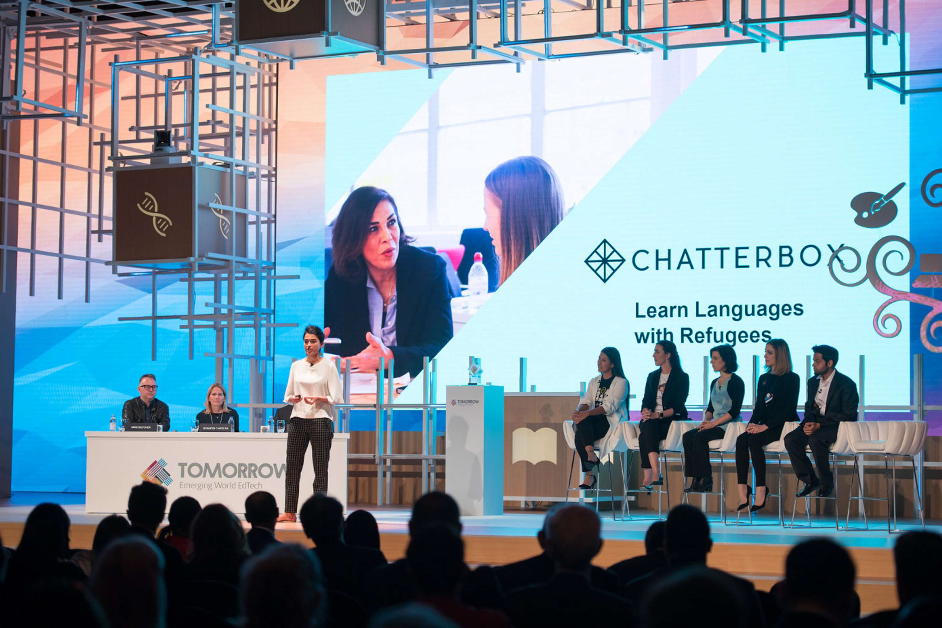 Chatterbox winning the Varkey Foundation Next Billion Edtech prize by Chatterbox