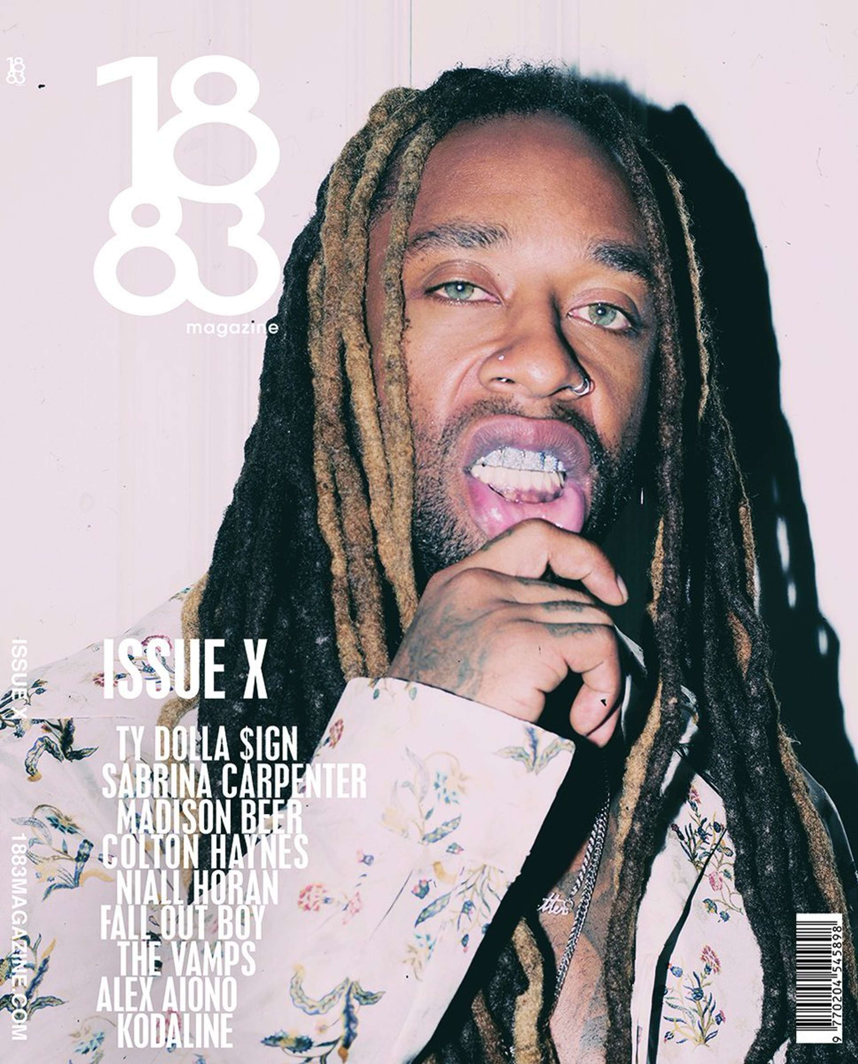Front Page Interview with Ty Dolla $ign for 1883 Magazine by Kerri Stolerman