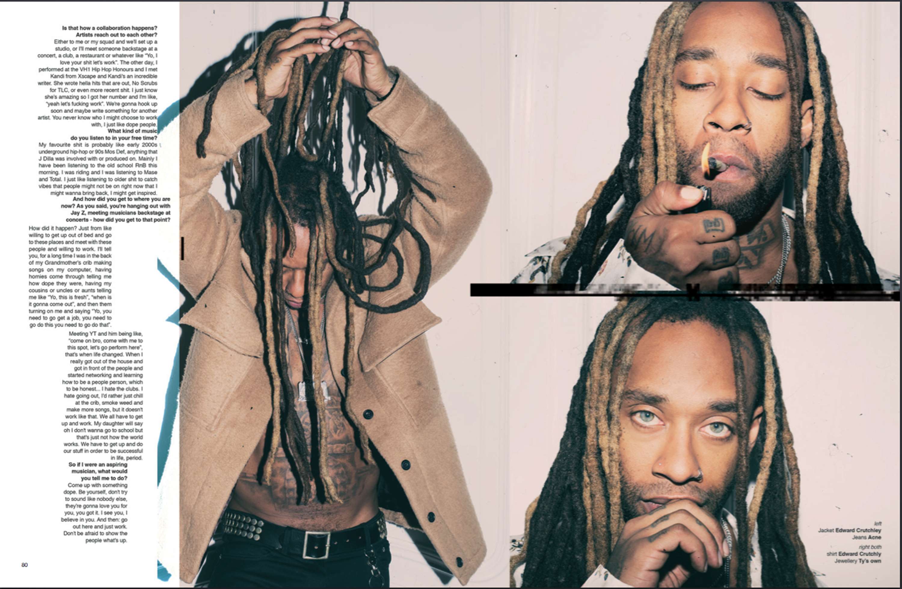 Front Page Interview with Ty Dolla $ign for 1883 Magazine by Kerri Stolerman
