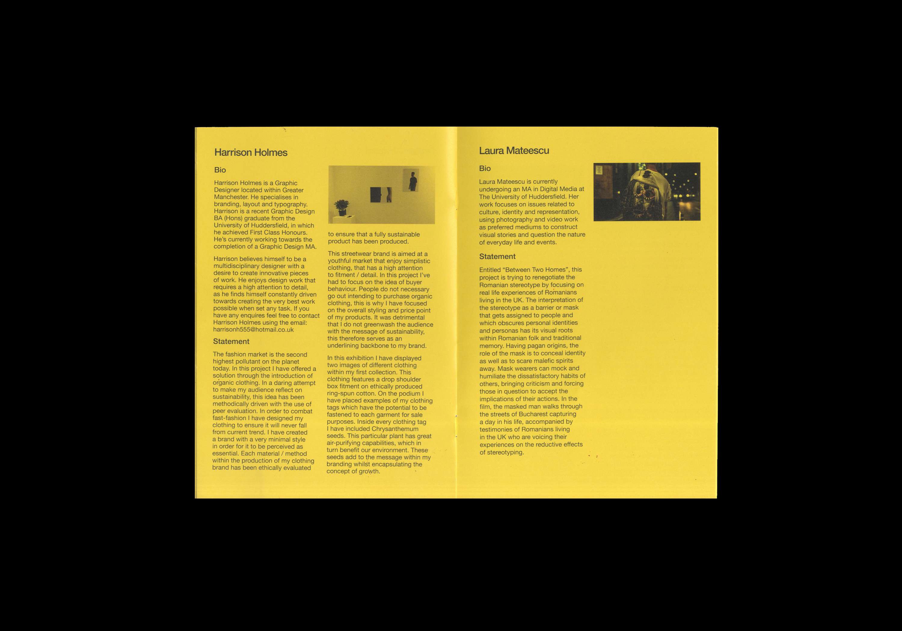 MA Showcase Branding by Jack Barnes