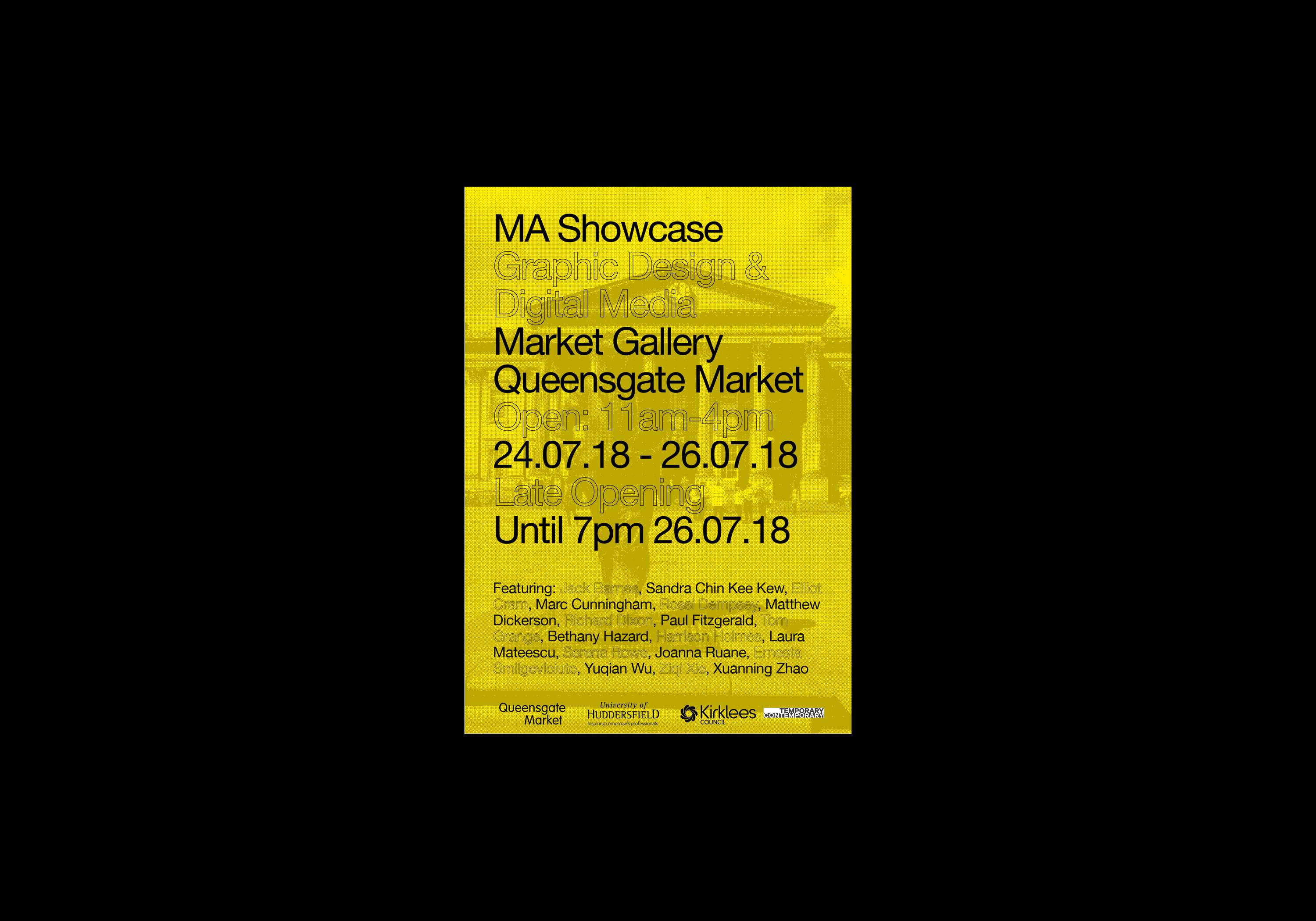 MA Showcase Branding by Jack Barnes