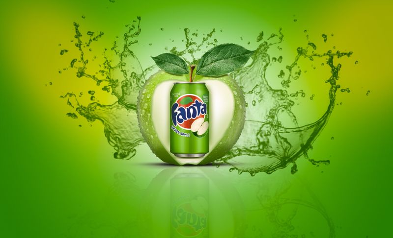Fanta Apple by Precious Ayebola
