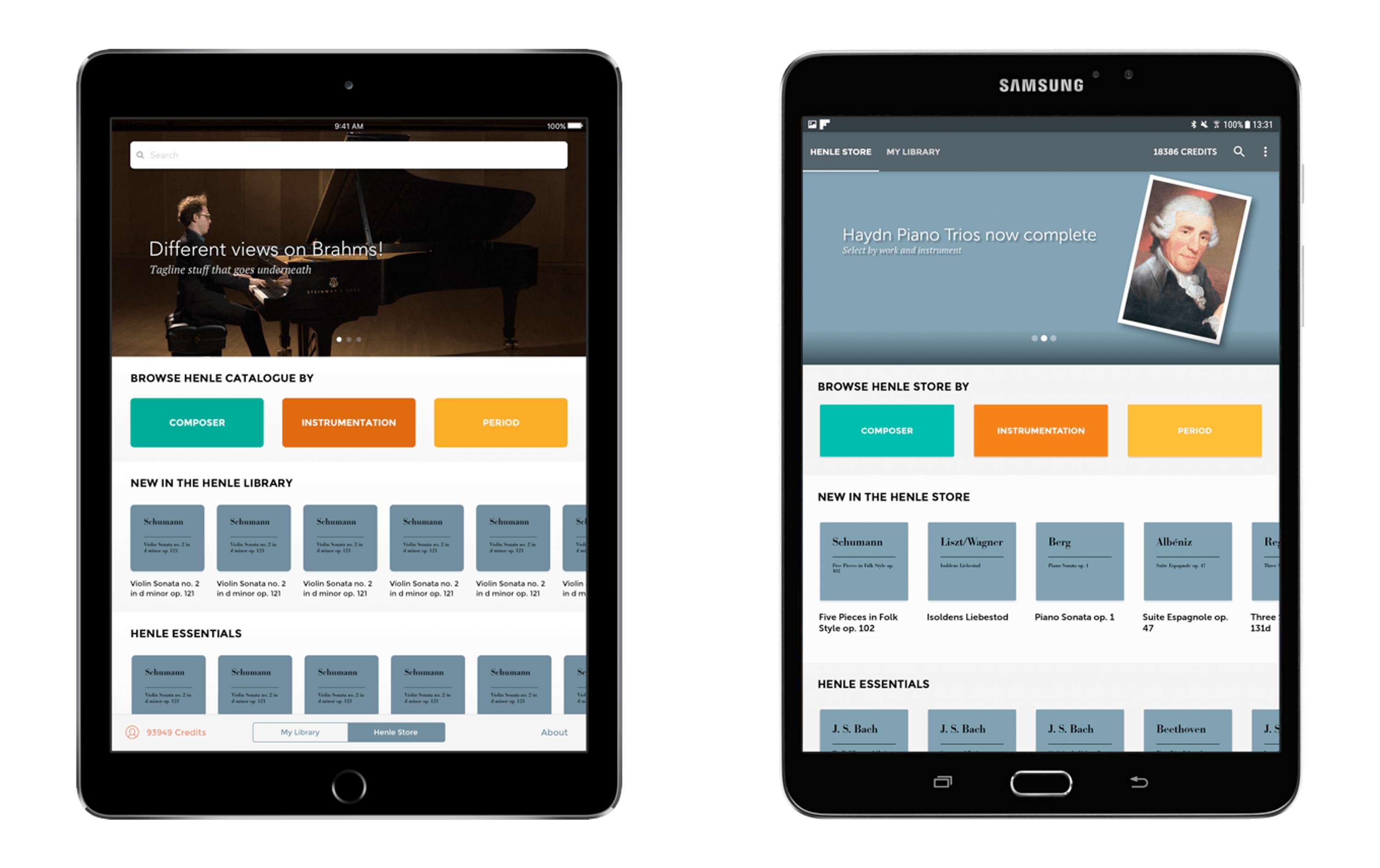 Redesigning the Henle Library for Android by Sam Holyhead