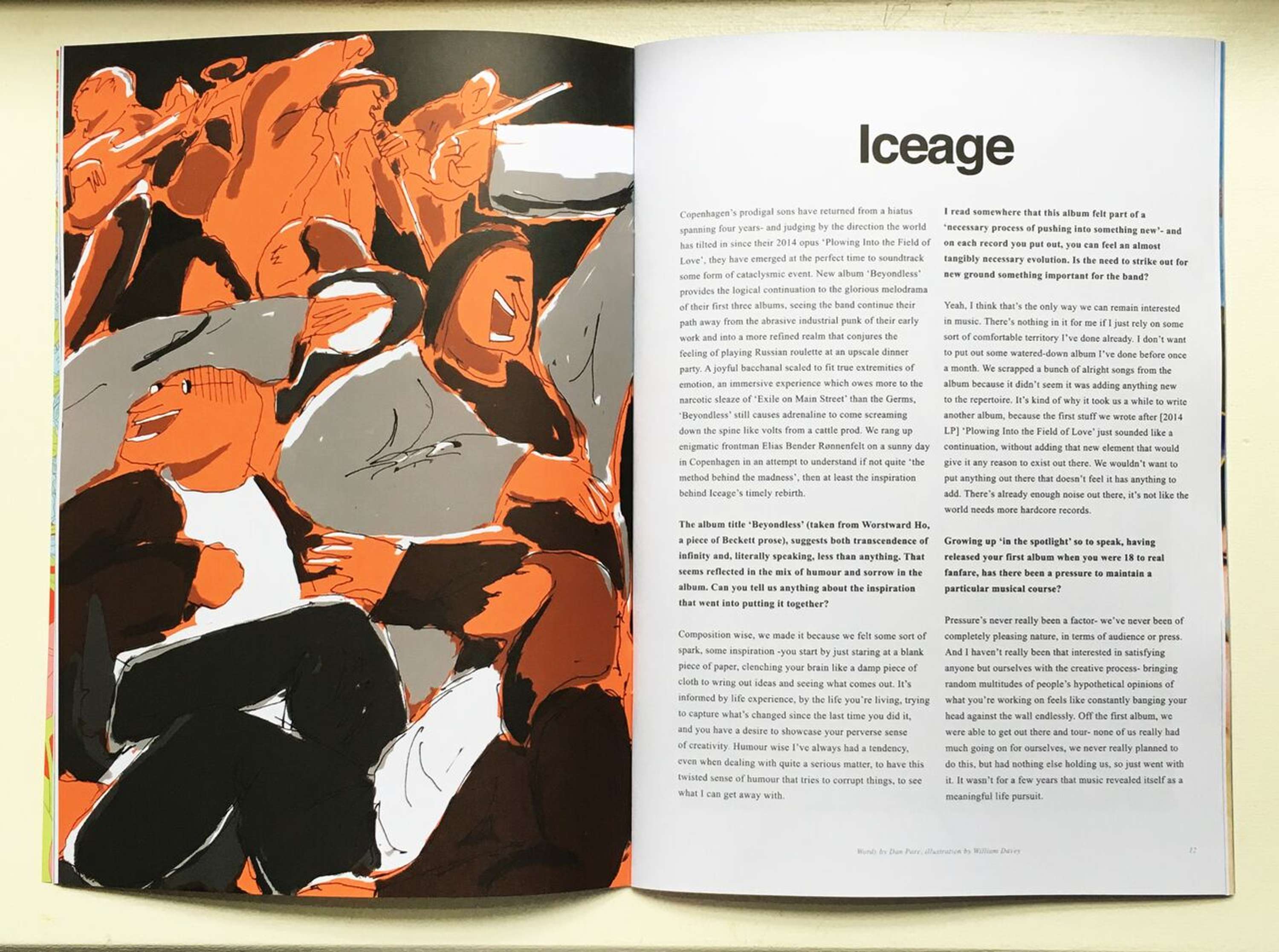 Iceage Interview by Dan Pare