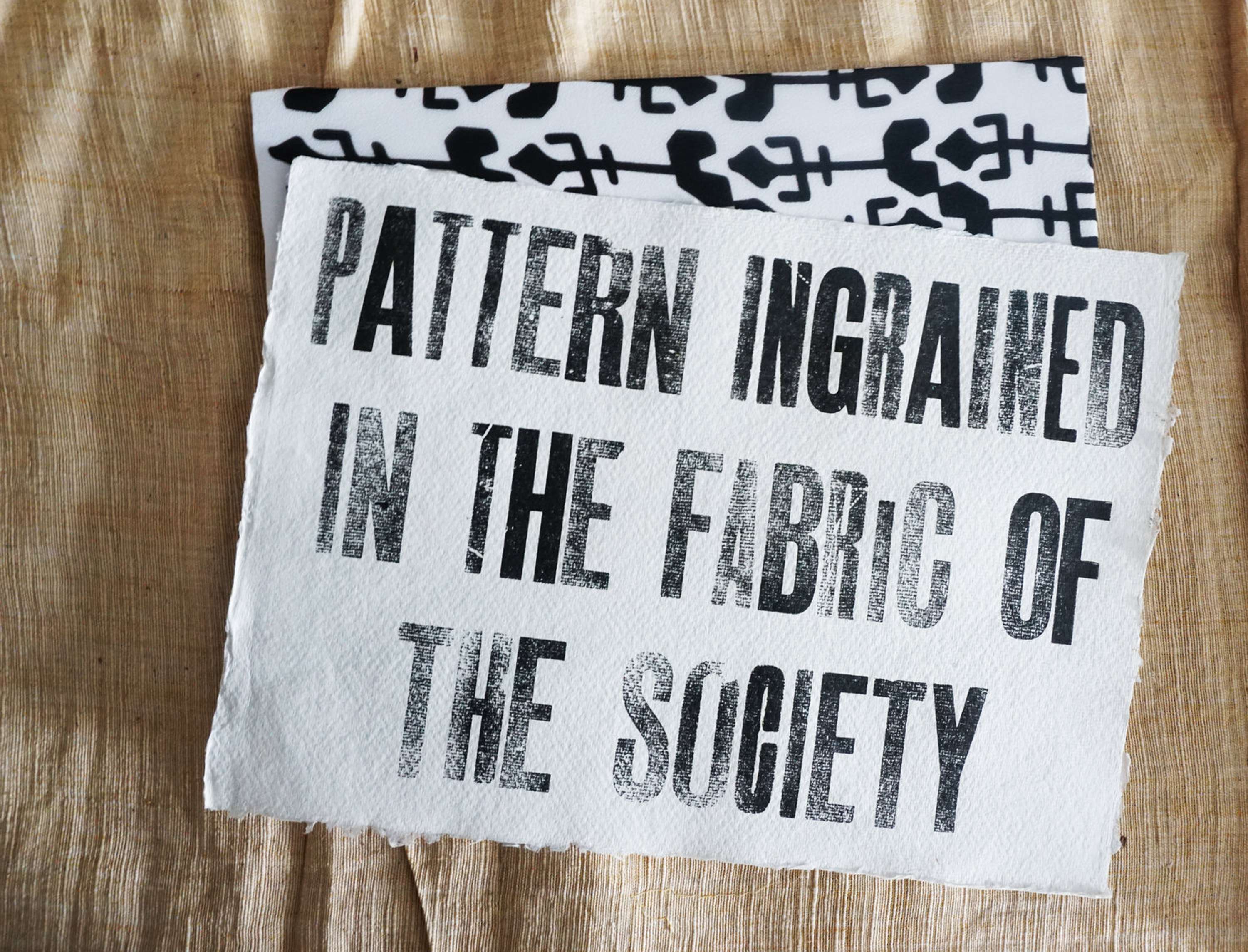 Pattern in the Fabric of the Nation by Pooja Shah