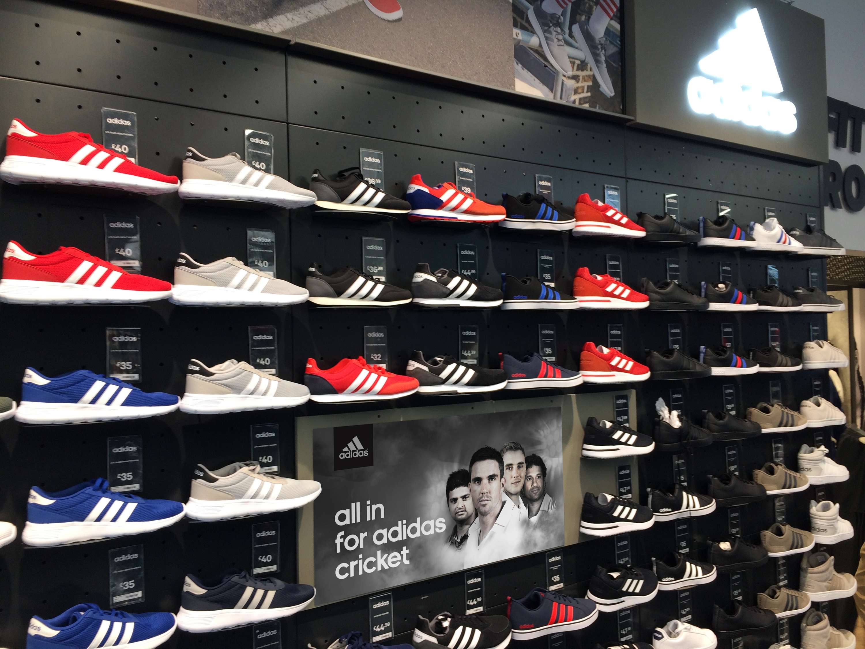 Adidas cricket kit launch campaign by David Ballard