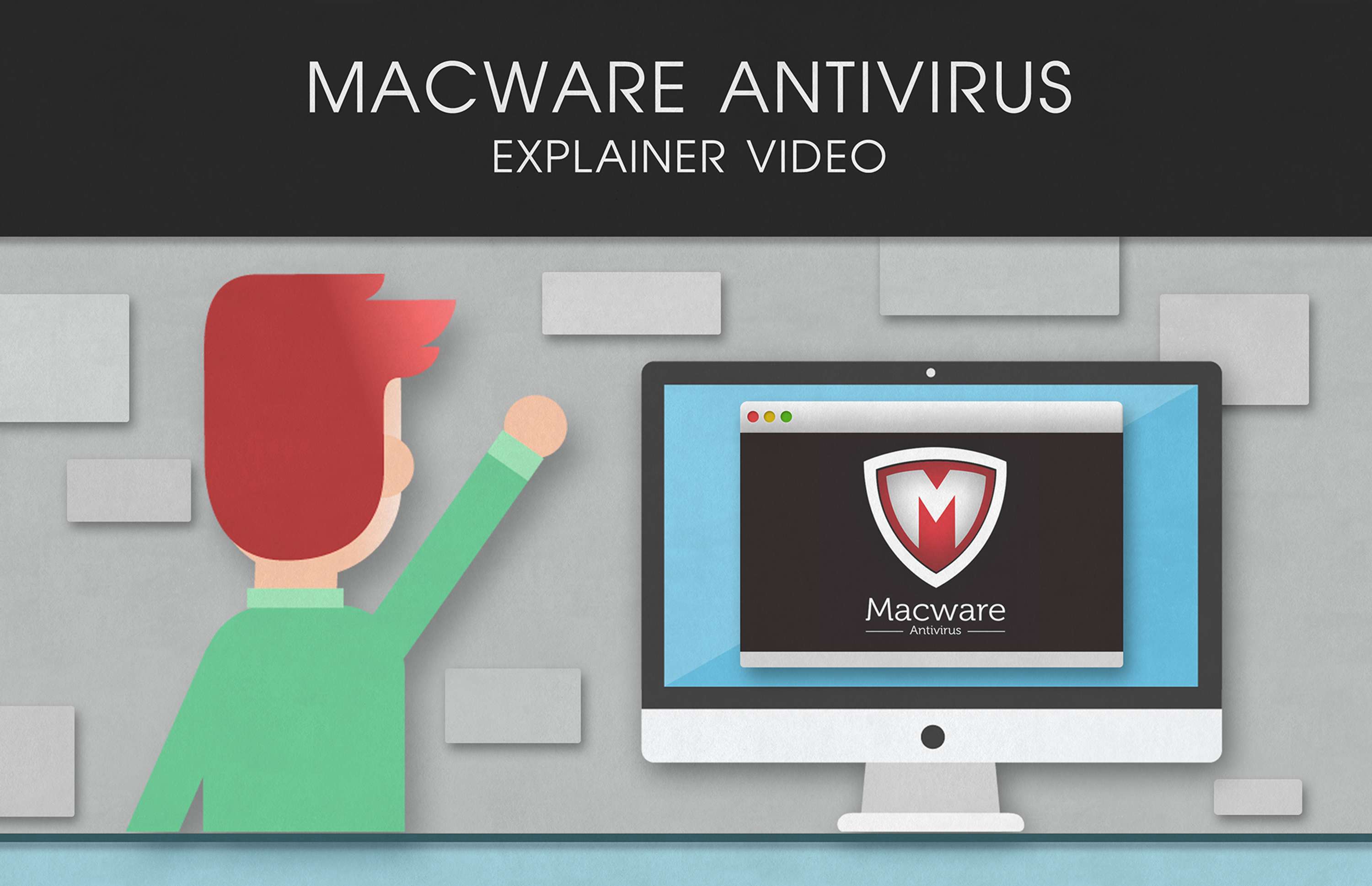Explainer video for Macware Antivirus by Wow-How Studio