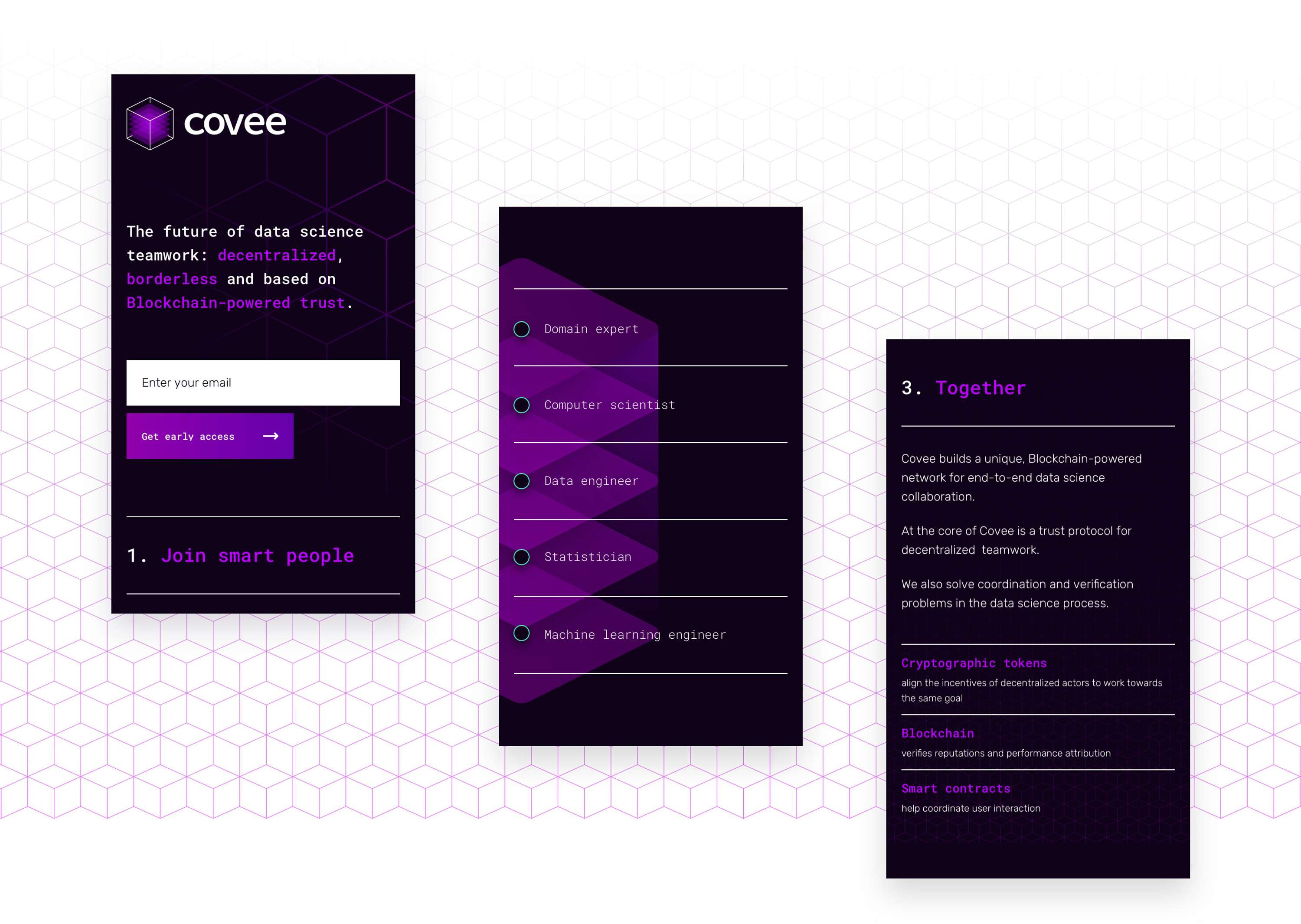 Covee - Blockchain Branding by hy.am studios