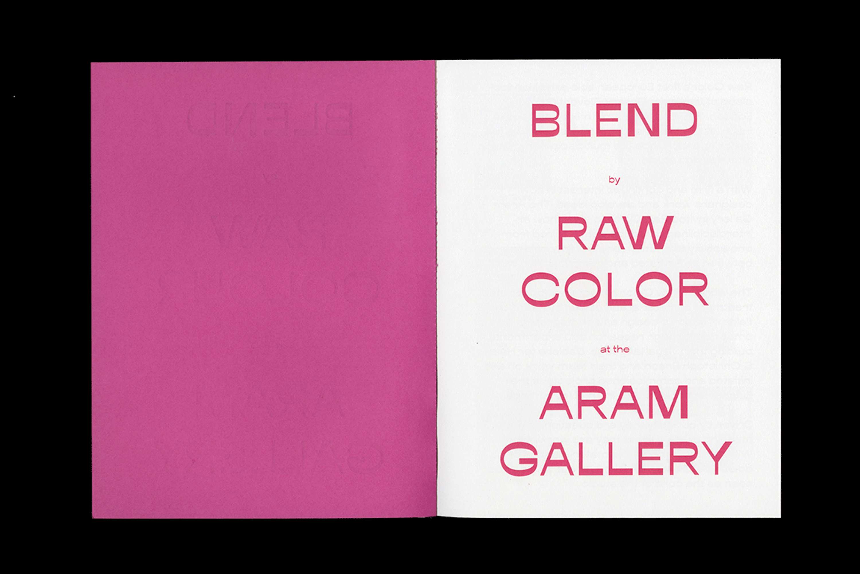 Raw Color by Carol Bergin