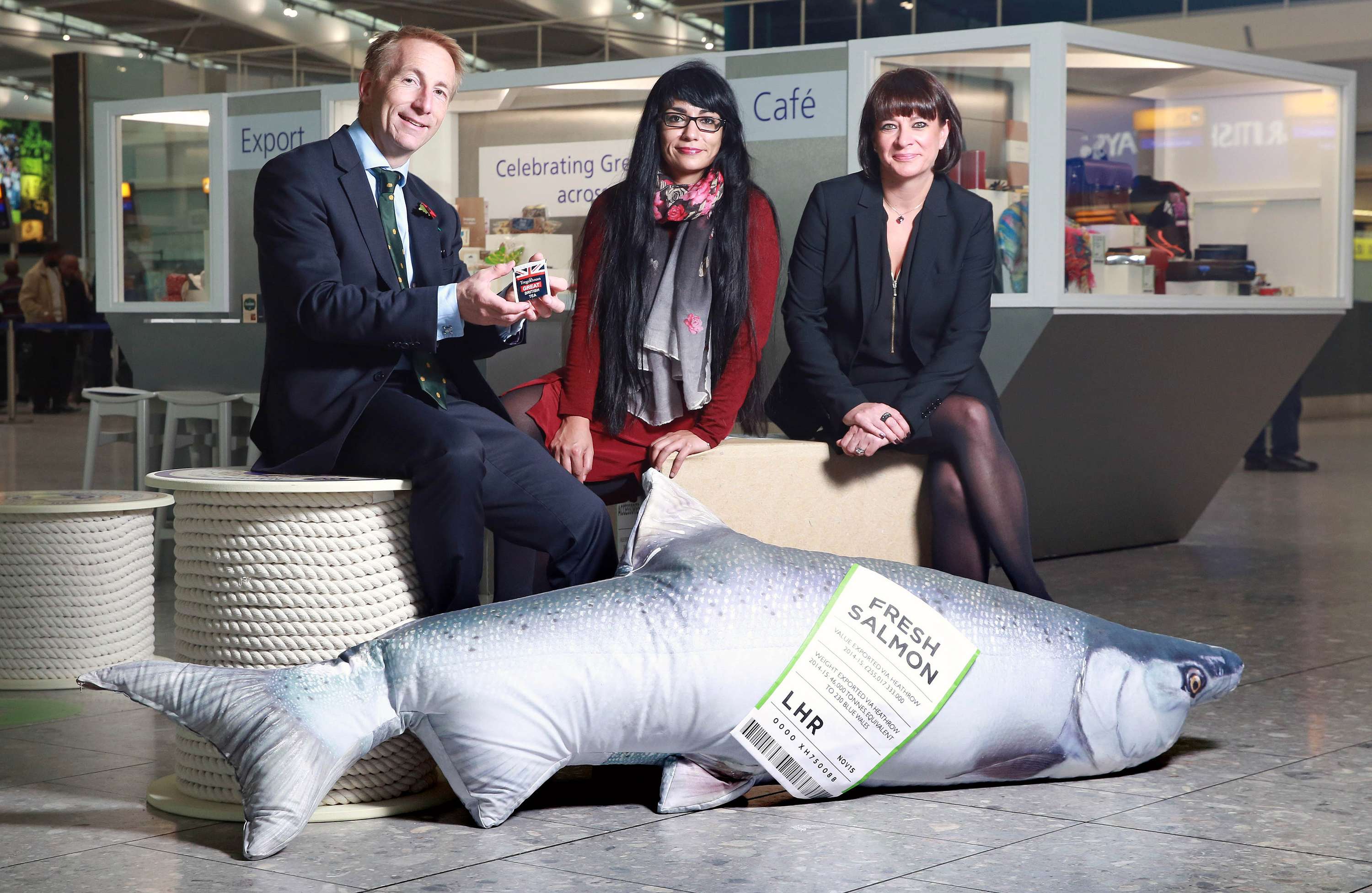 Export Week at Heathrow T5 by Polly Betton