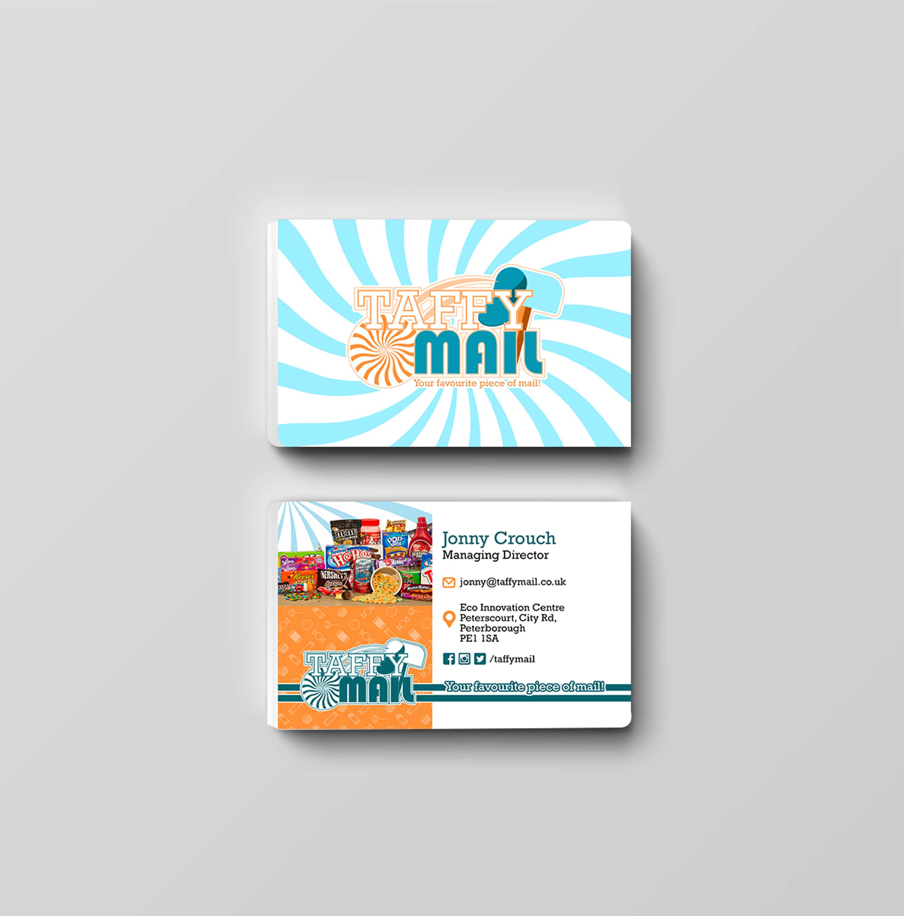 Taffy Mail Branding by Jonathan Crouch
