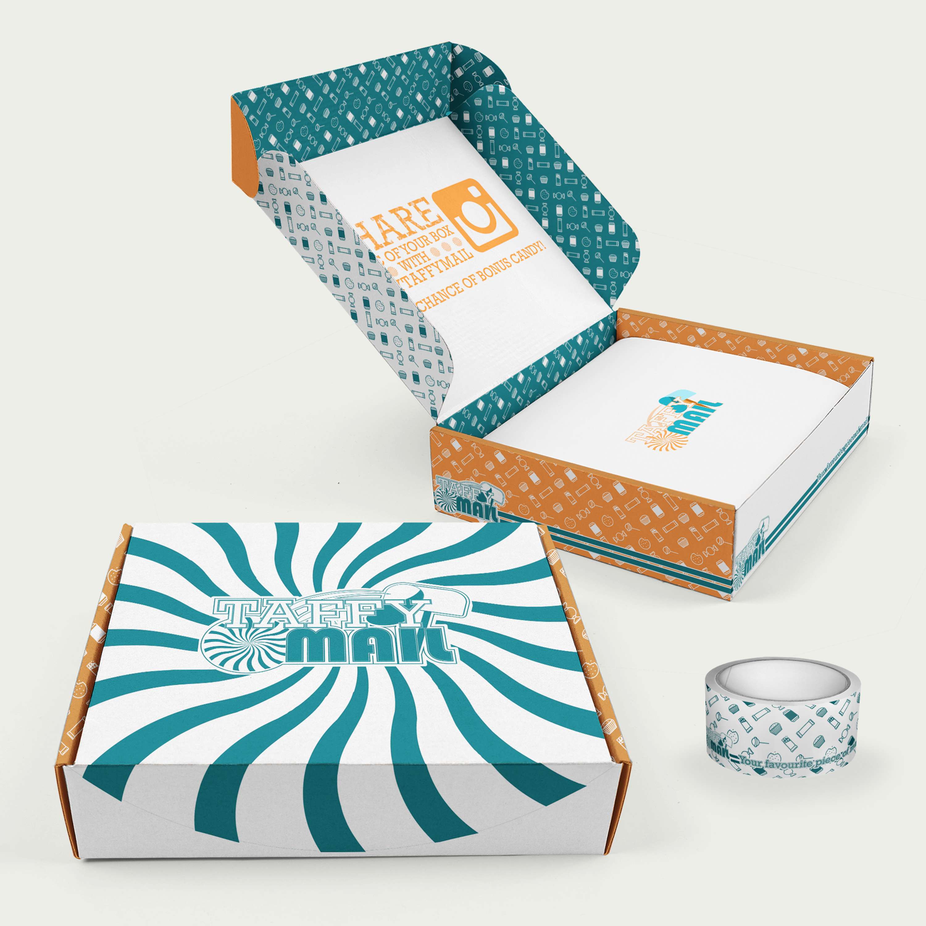 Taffy Mail Branding by Jonathan Crouch