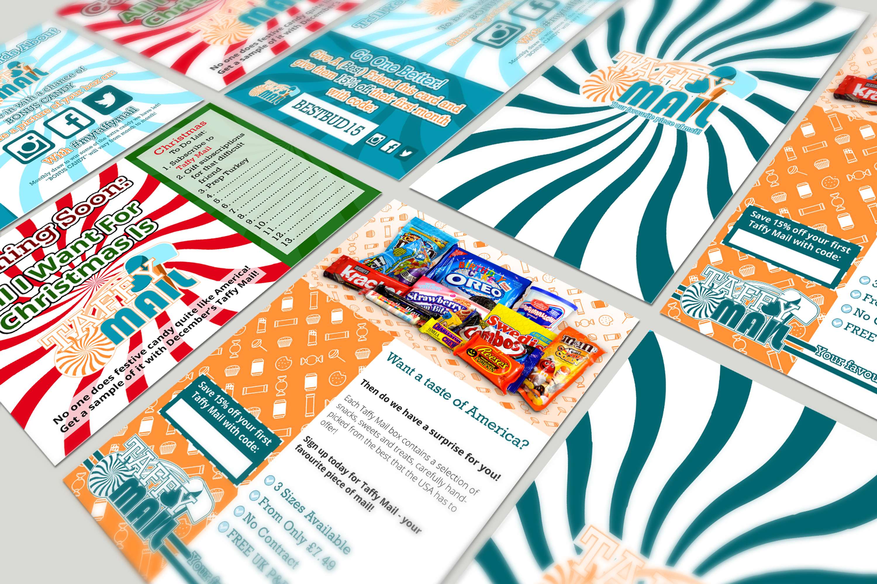 Taffy Mail Branding by Jonathan Crouch