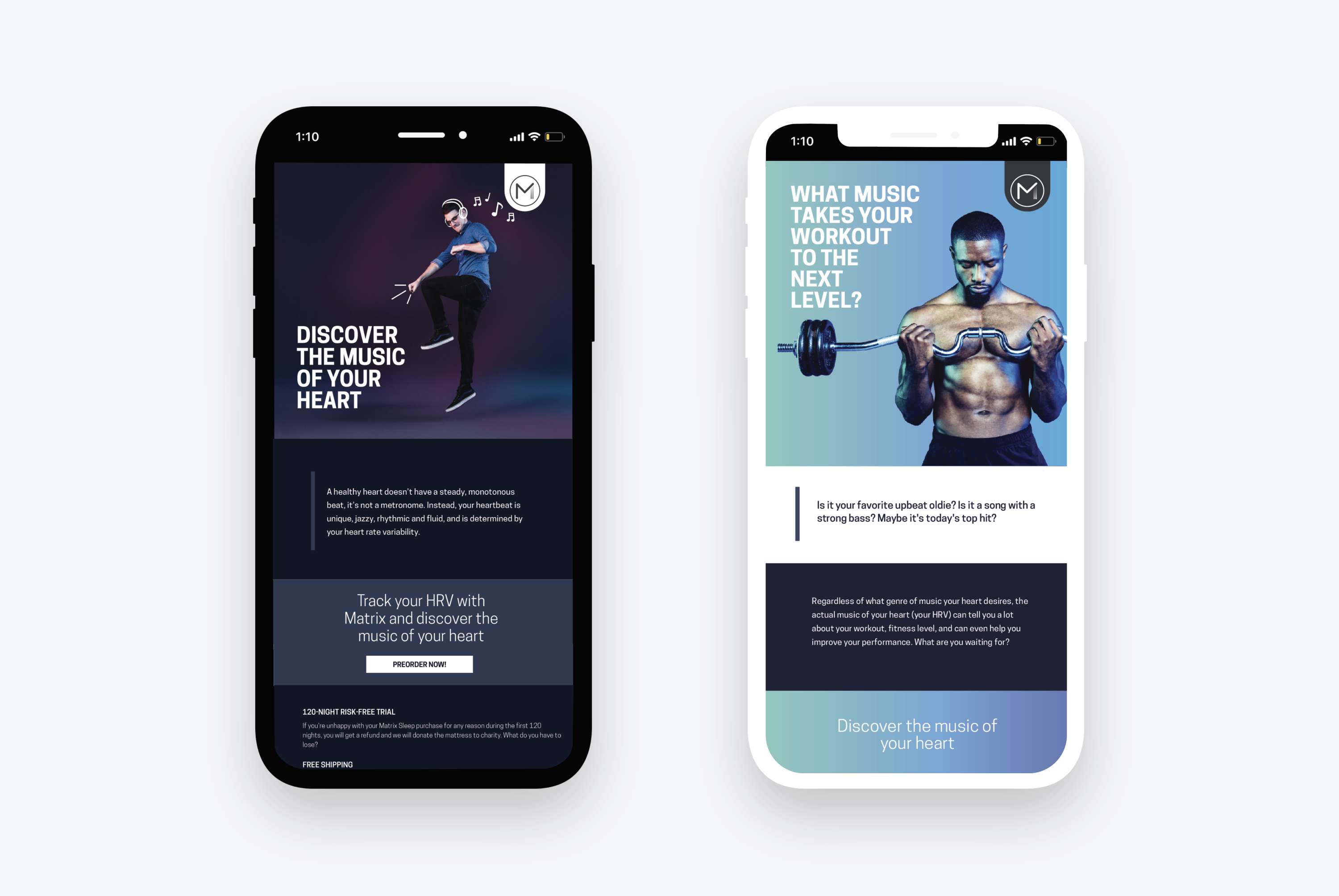 Ui Design for Matrix email template by ELAINE CHEW