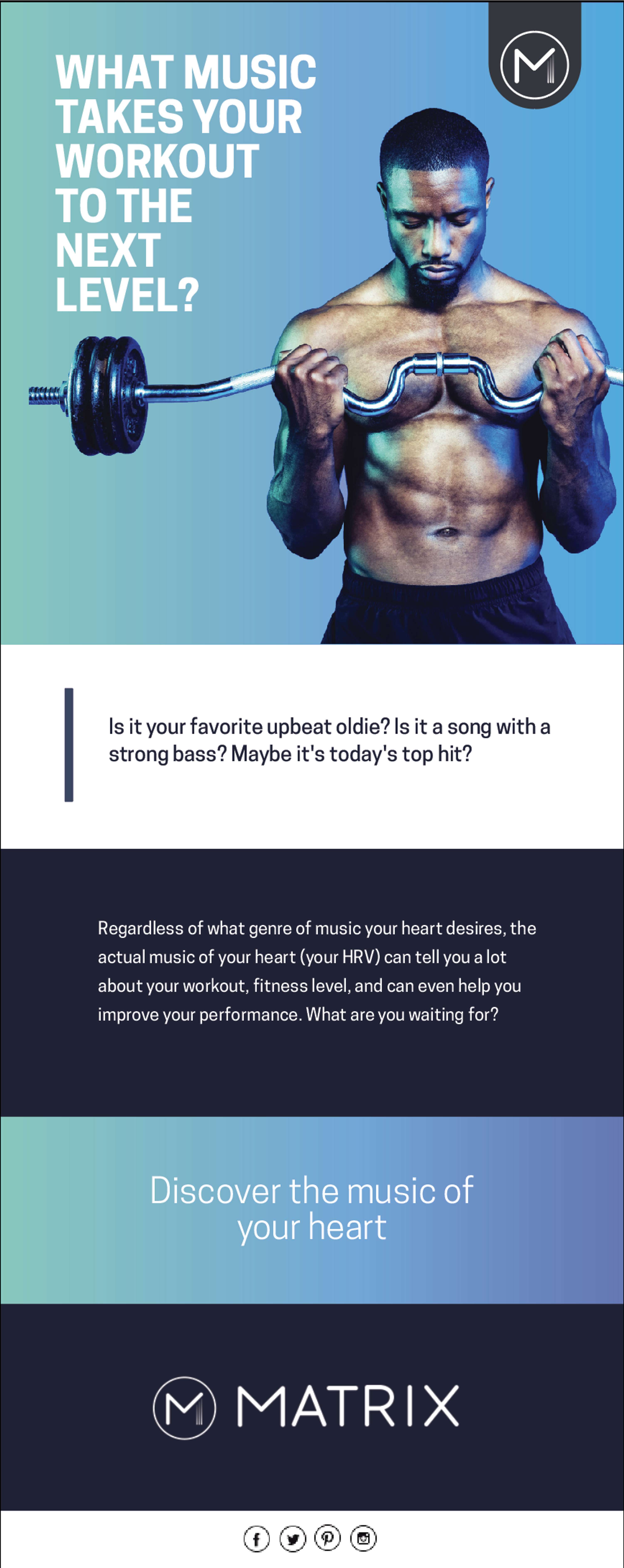 Ui Design for Matrix email template by ELAINE CHEW