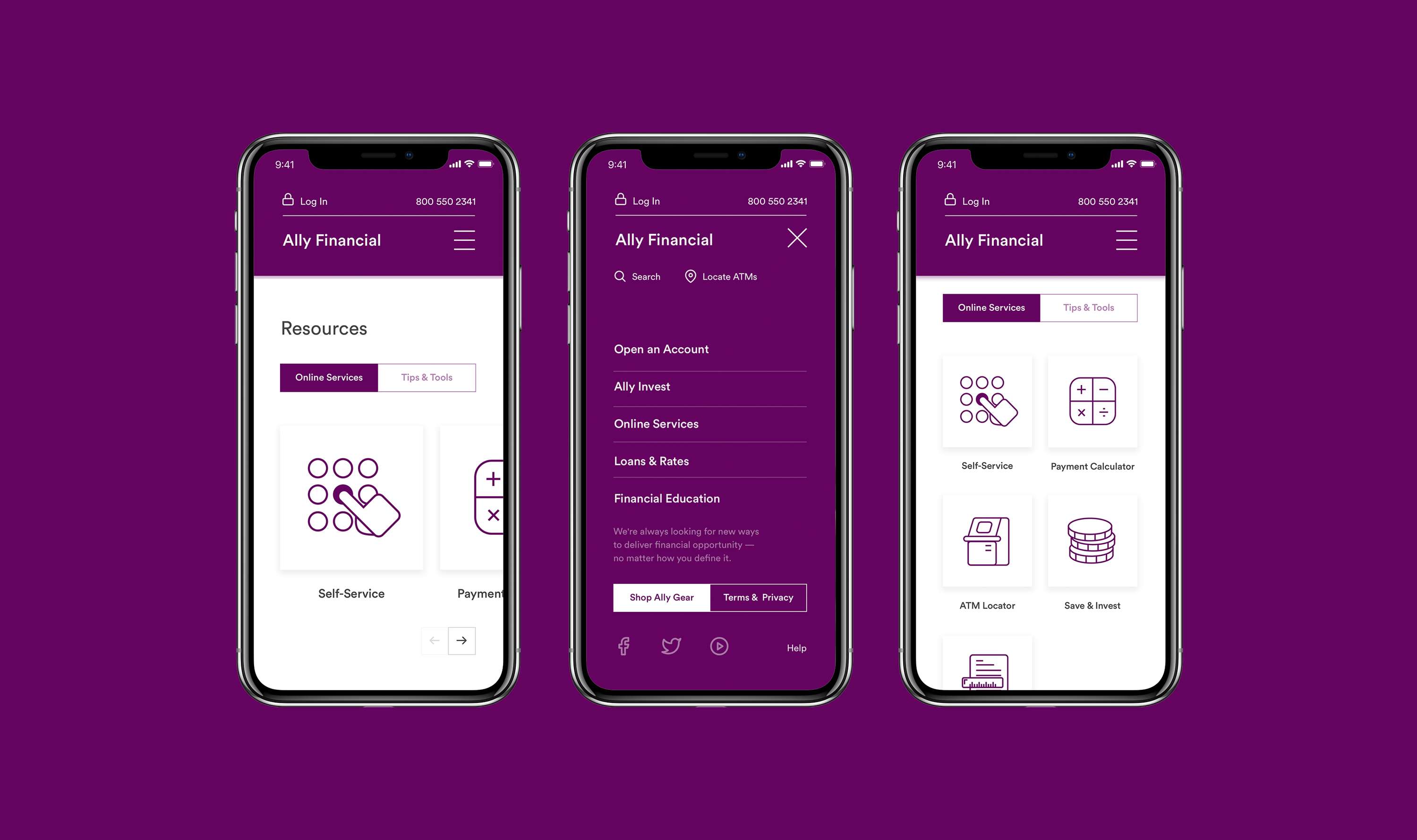 Ally–Website Concept by Salomon Onyegbulem