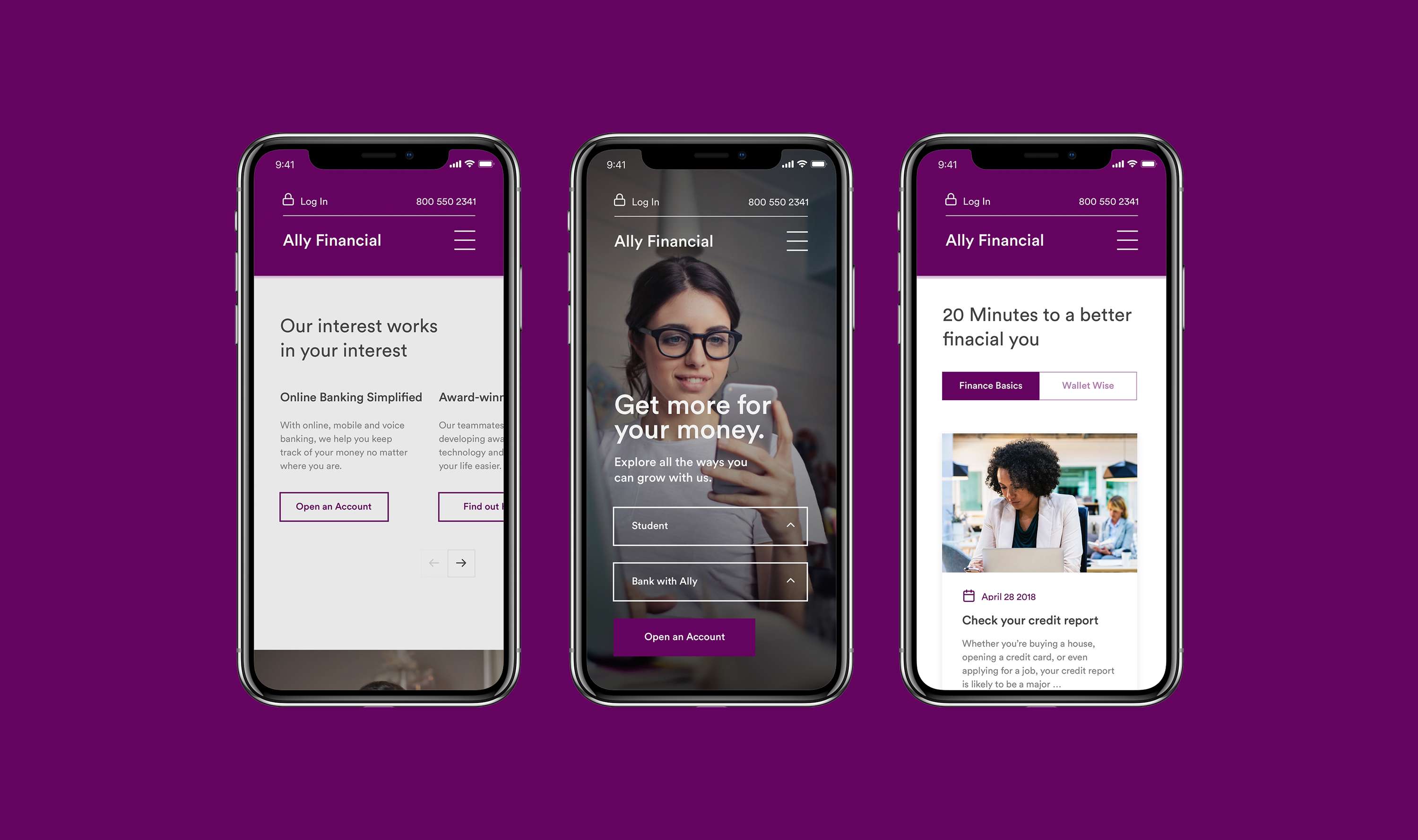 Ally–Website Concept by Salomon Onyegbulem