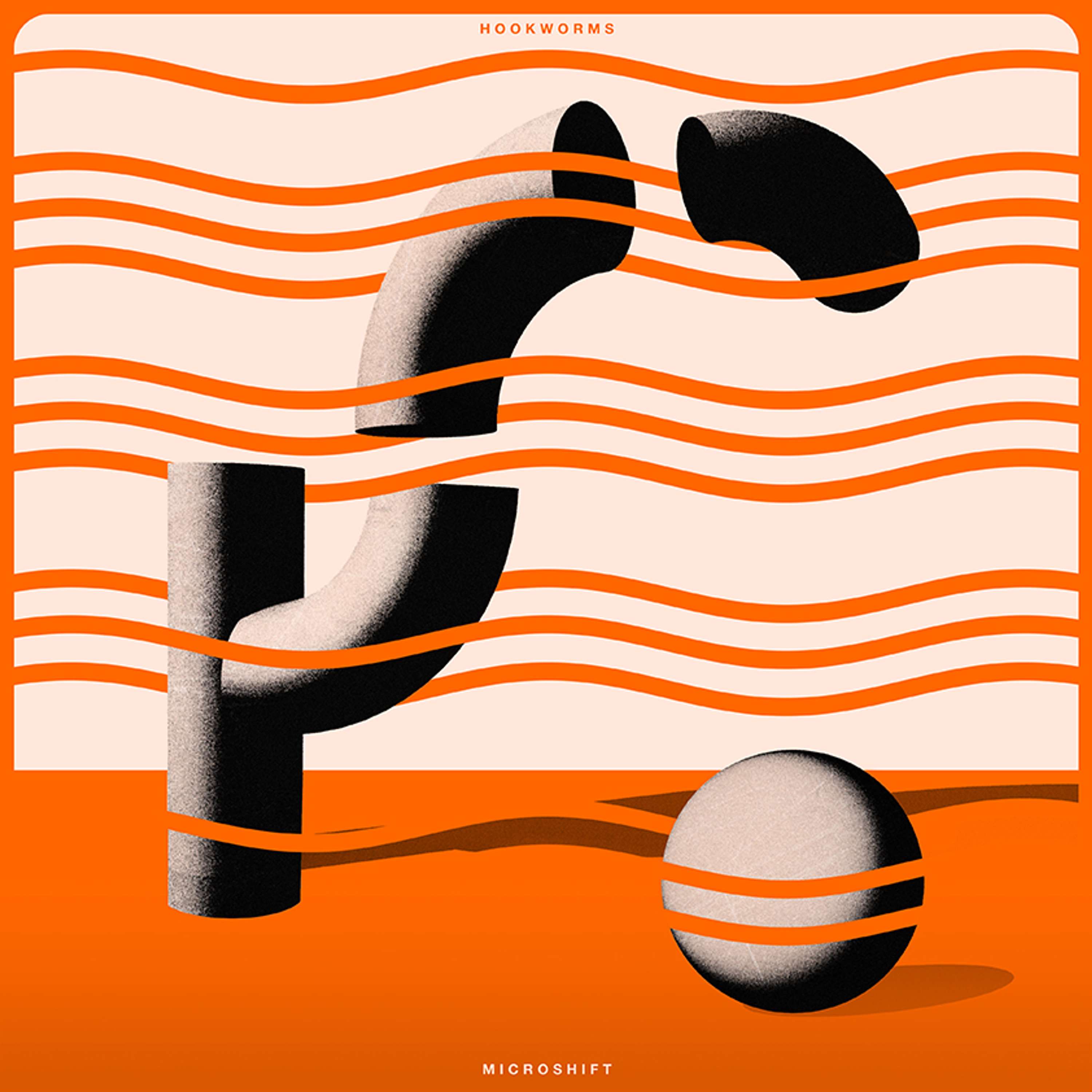 Hookworms Microshift Album Design by Louis Byrne