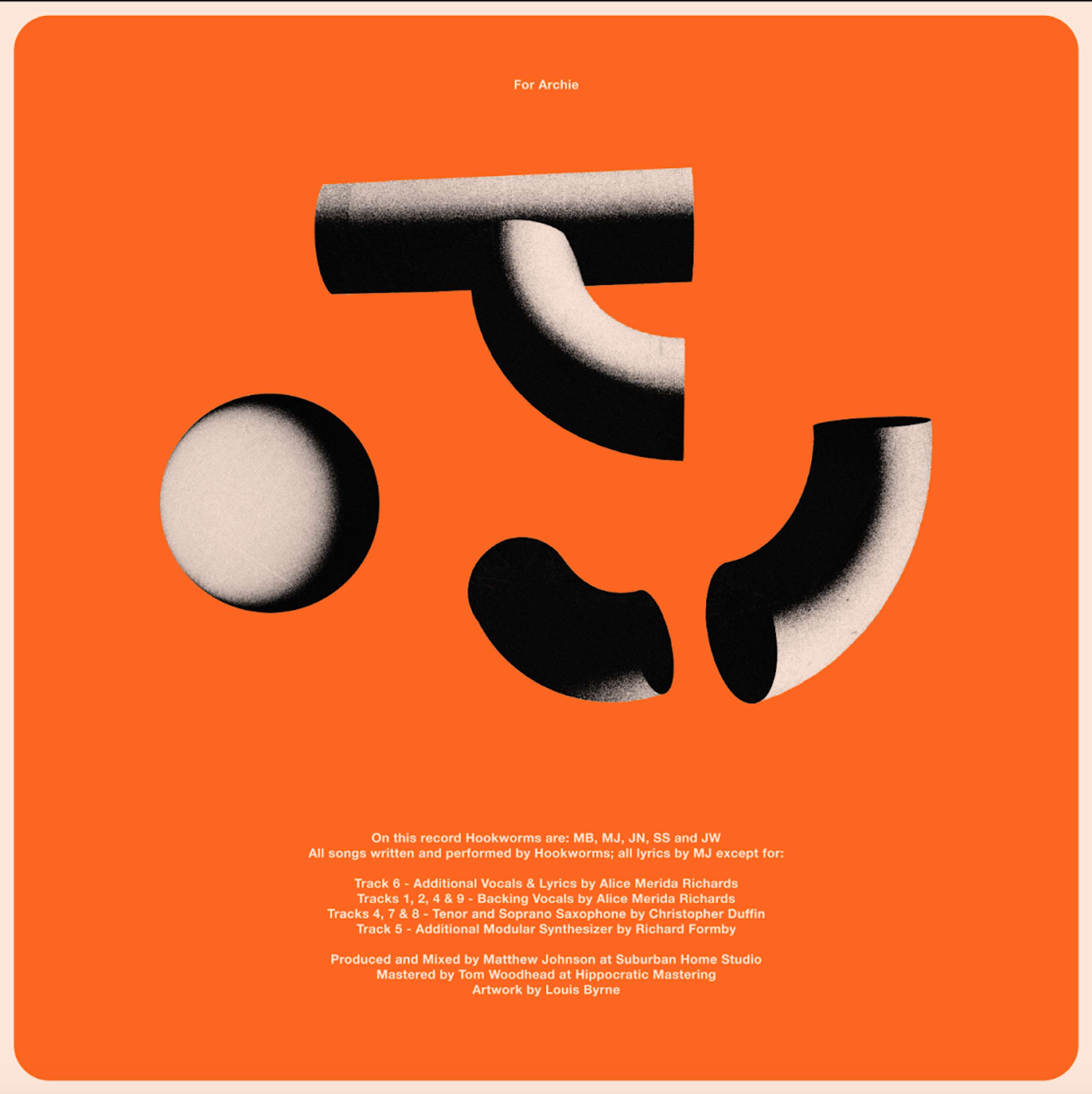 Hookworms Microshift Album Design by Louis Byrne